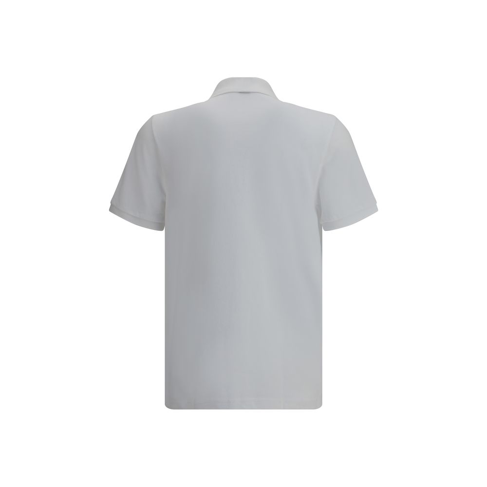 Moose Knuckles White Cotton Polo Shirt - Image 2