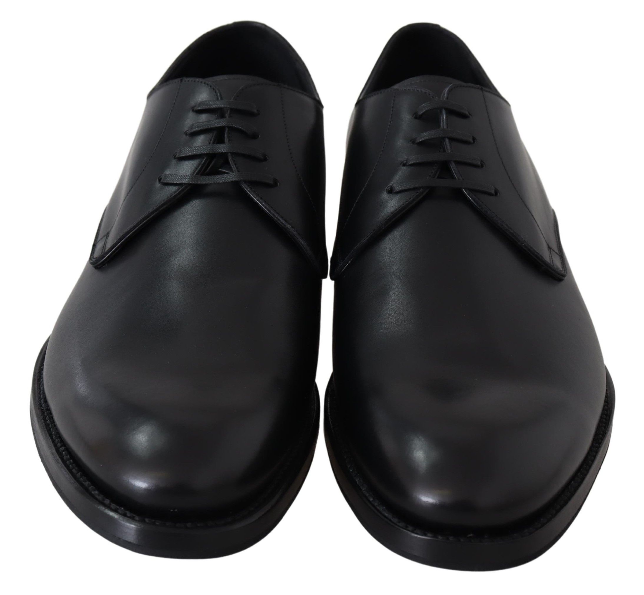 Dolce & Gabbana Black Leather SARTORIA Hand Made Shoes - Image 3