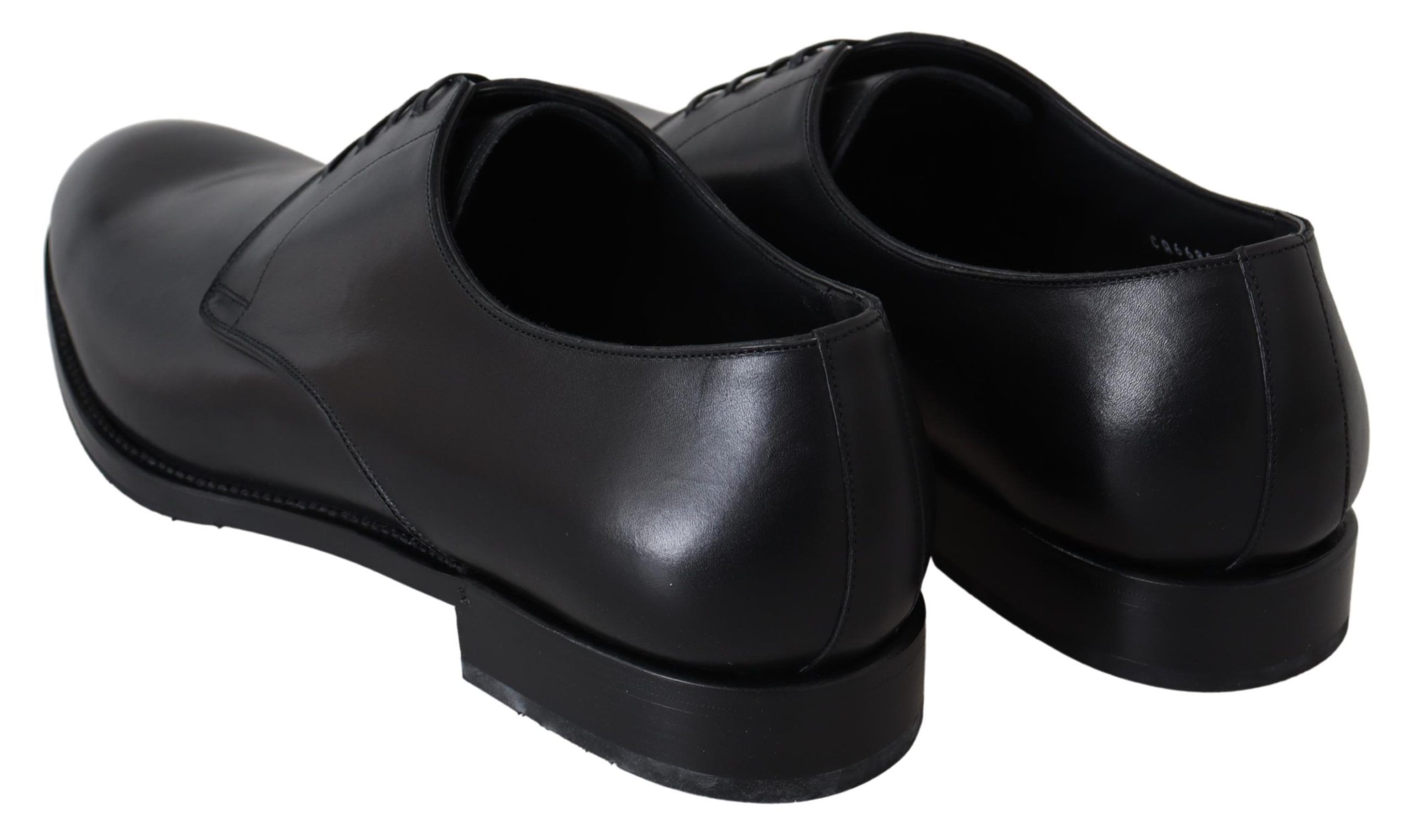 Dolce & Gabbana Black Leather SARTORIA Hand Made Shoes - Image 5