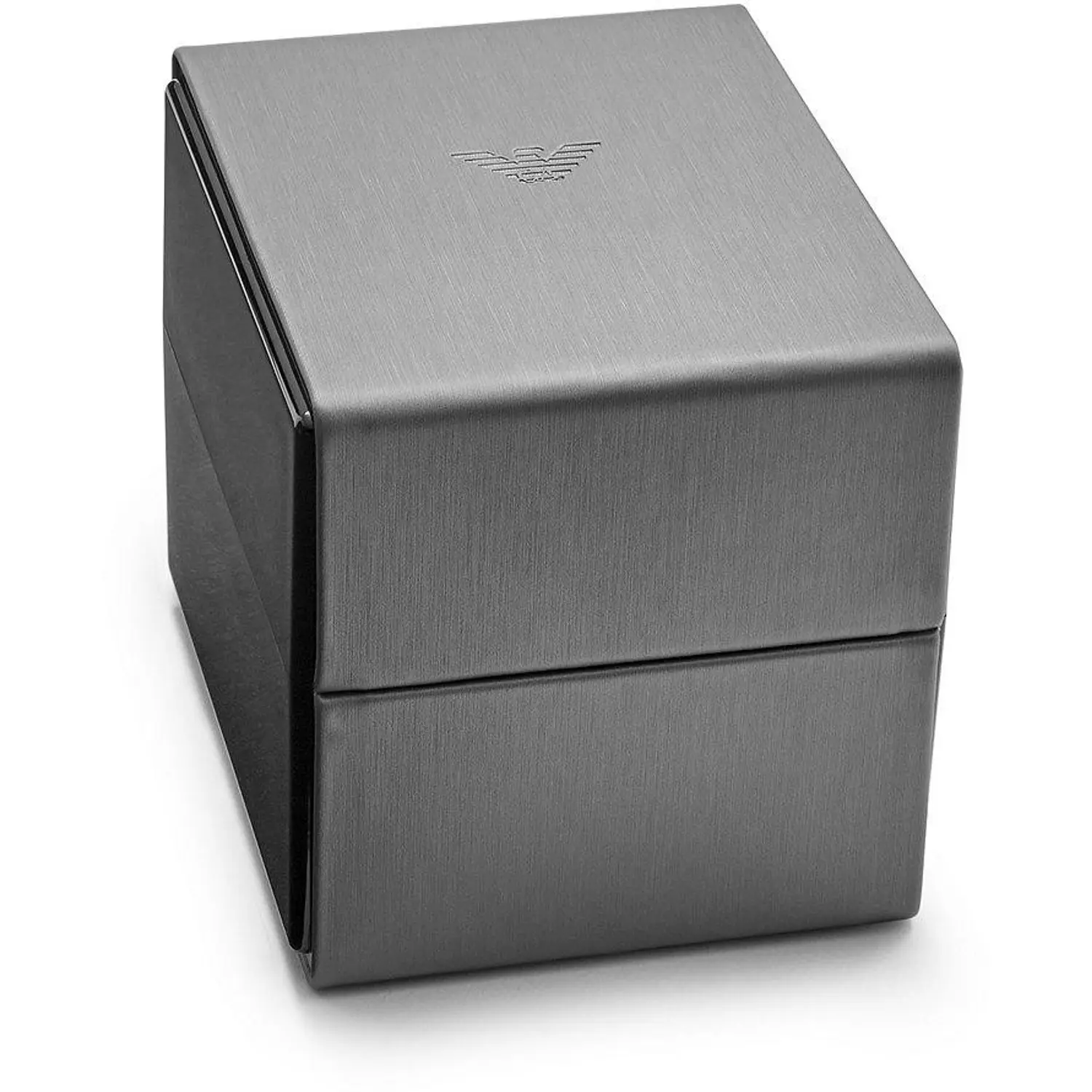 Emporio Armani Silver and Bronze Steel Chronograph Watch - Image 4