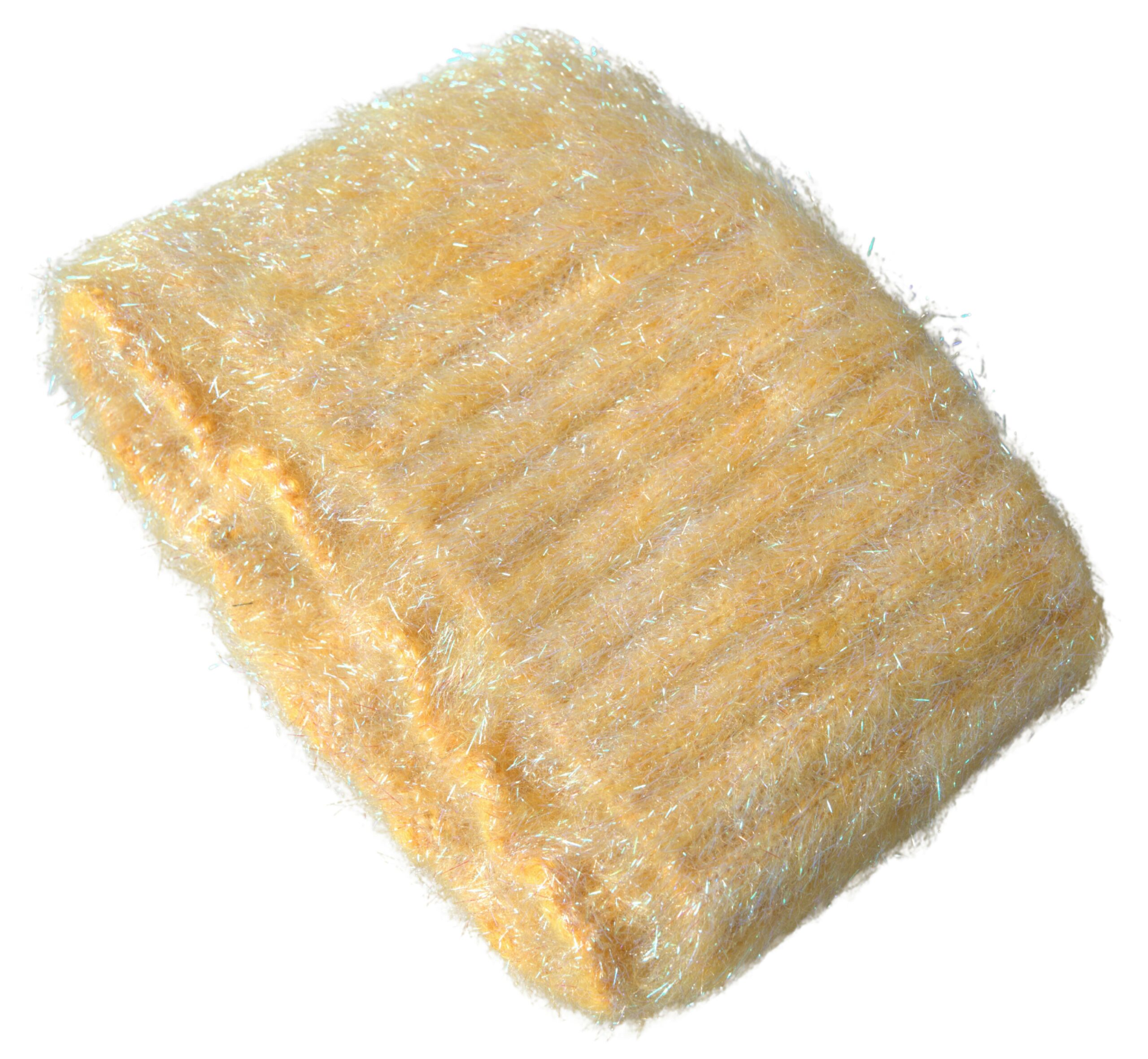 Dolce & Gabbana Yellow Polyester Mohair Fiber Neck Wrap Scarf - Image 4