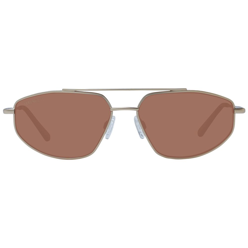 Serengeti Gold Metal Sunglasses - Image 2