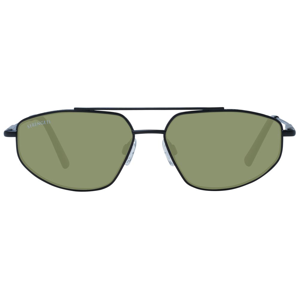 Serengeti Black Metal Sunglasses - Image 2