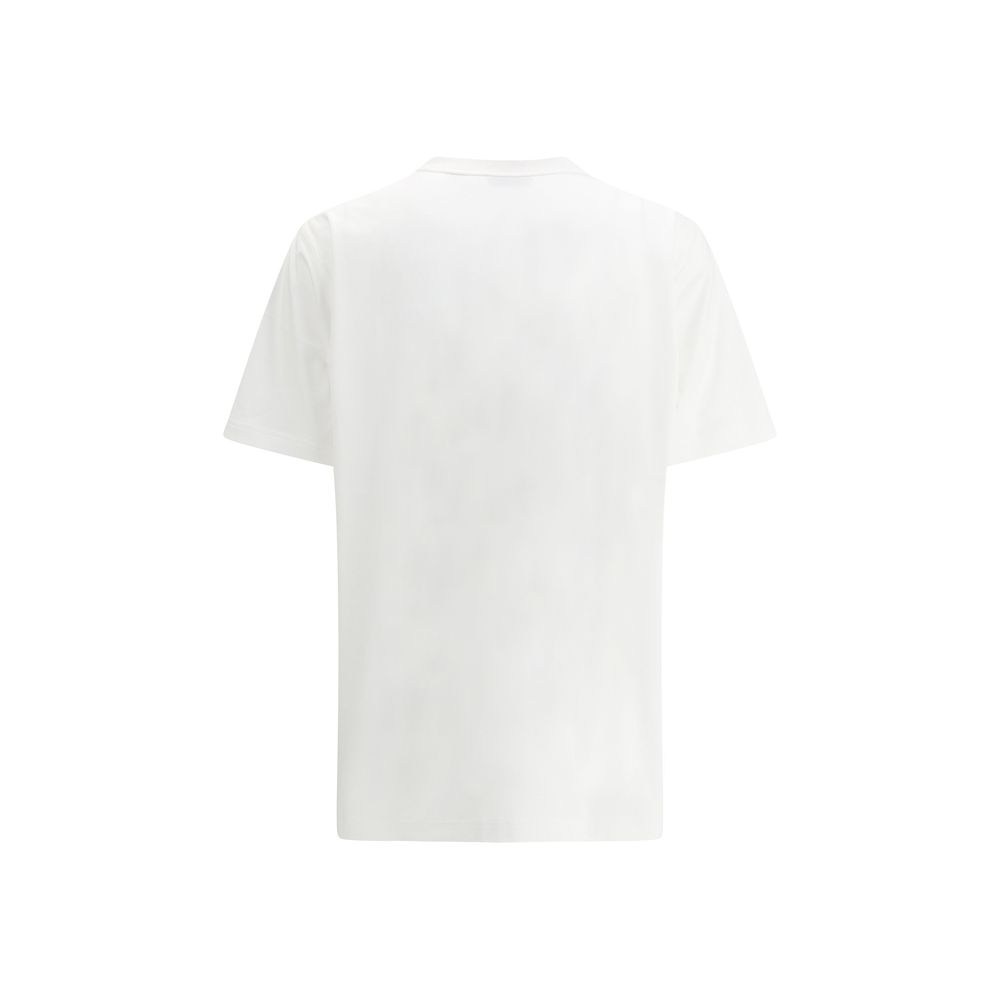 Burberry White Cotton T-Shirt - Image 2