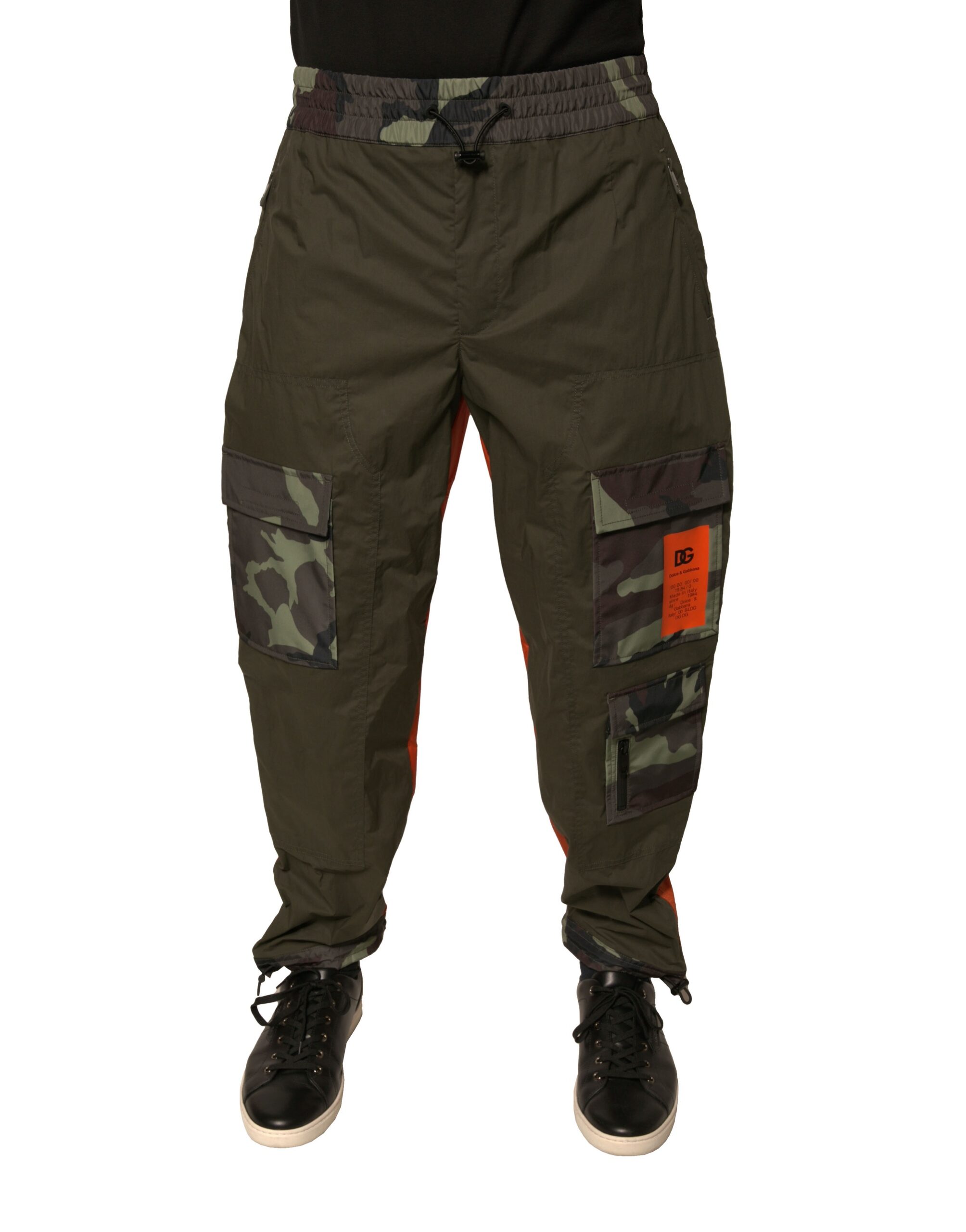 Dolce & Gabbana Multicolor Camouflage Jogger Cargo Pants - Image 2