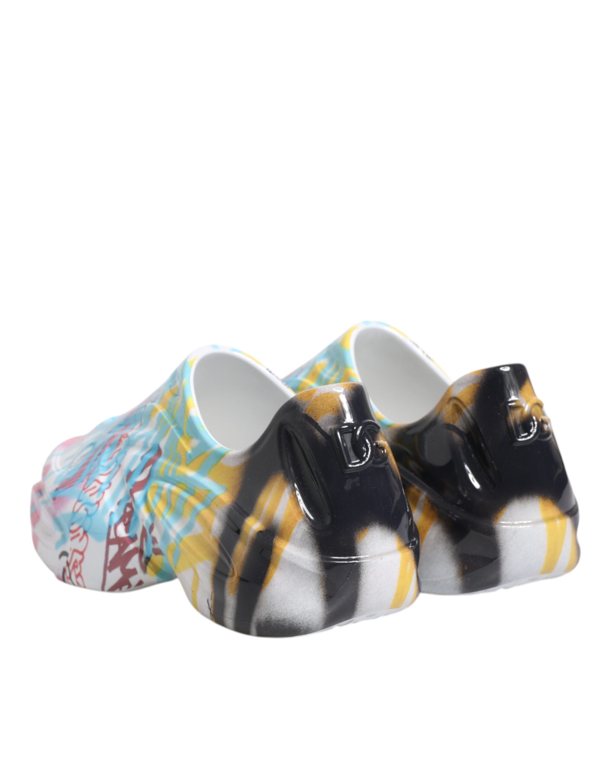 Dolce & Gabbana Multicolor Graffiti Daymaster Sneakers Shoes - Image 5