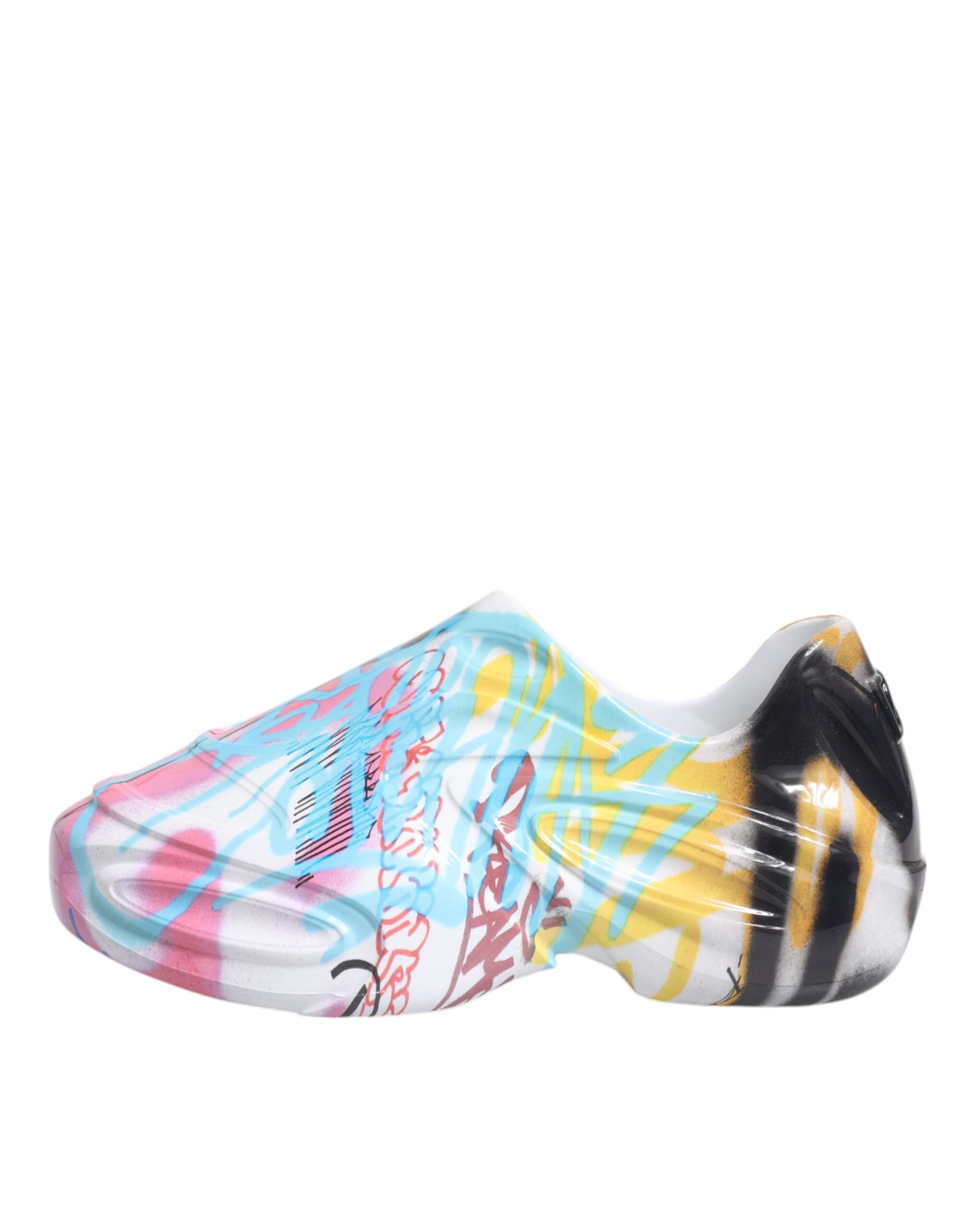 Dolce & Gabbana Multicolor Graffiti Daymaster Sneakers Shoes - Image 6