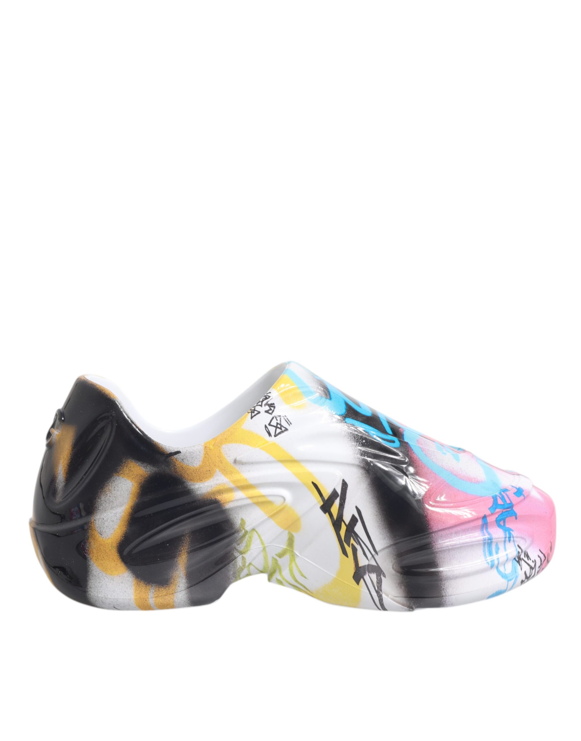 Dolce & Gabbana Multicolor Graffiti Daymaster Sneakers Shoes - Image 7