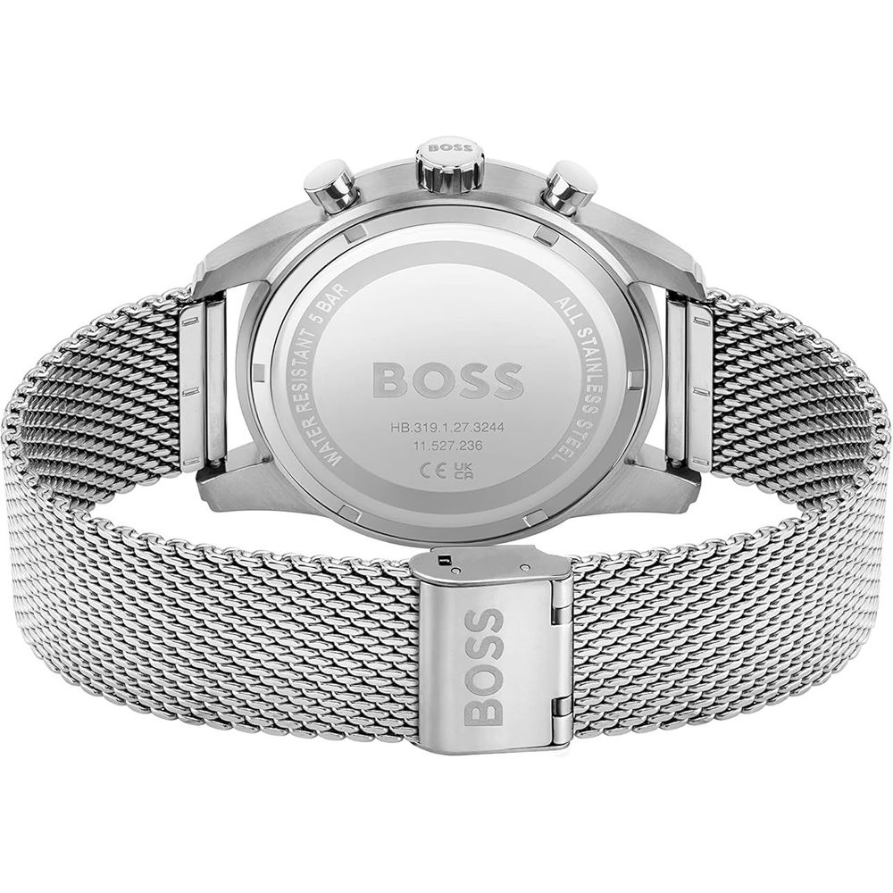Hugo Boss Silver Stainless Steel Dress Watch - Image 3