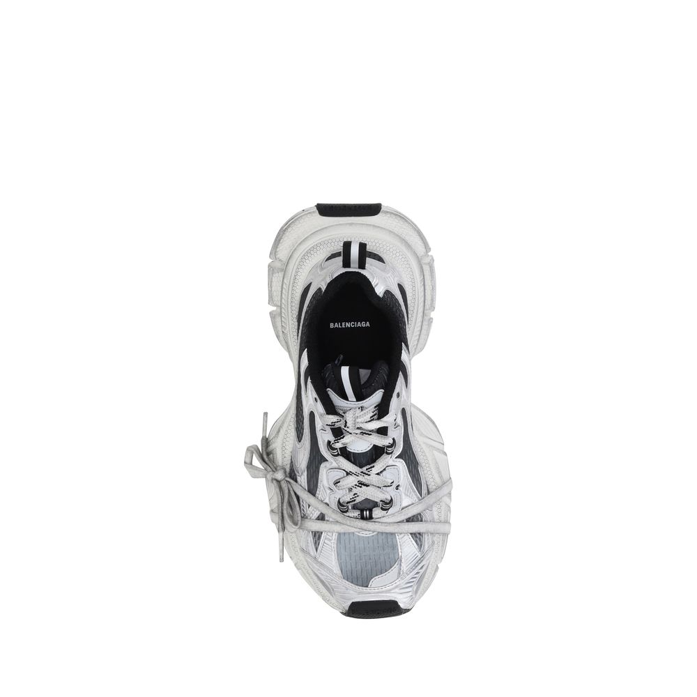 Balenciaga Multicolor Fabric Athletic Sneakers - Image 4