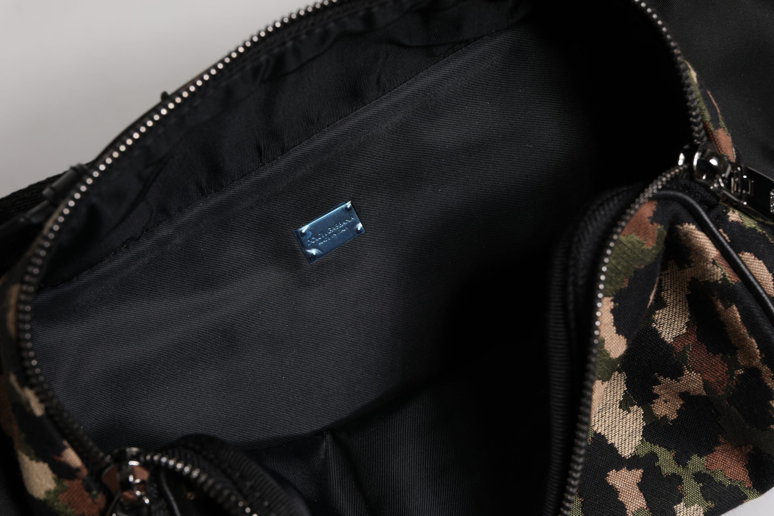 Dolce & Gabbana Multicolor Leopard DG Logo Belt Waist Fanny Pack Bag - Image 7
