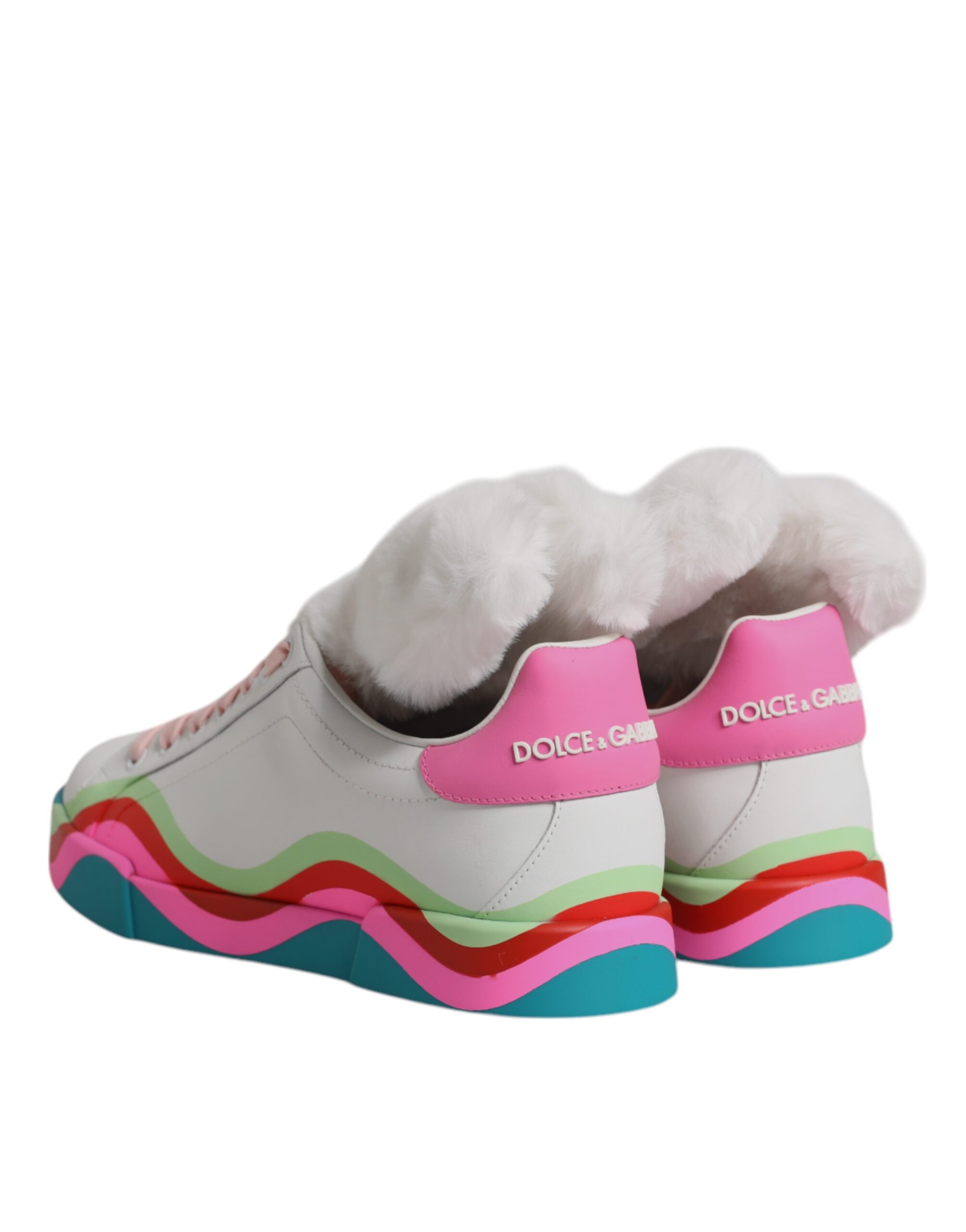 Dolce & Gabbana Multicolor Low Top Trainers Sneakers Shoes - Image 5