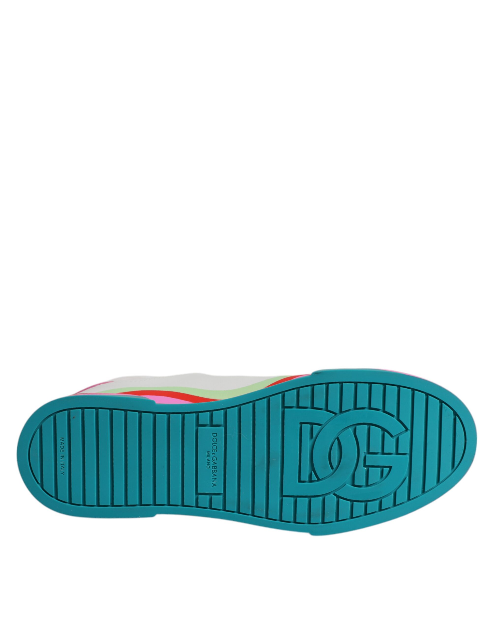 Dolce & Gabbana Multicolor Low Top Trainers Sneakers Shoes - Image 8