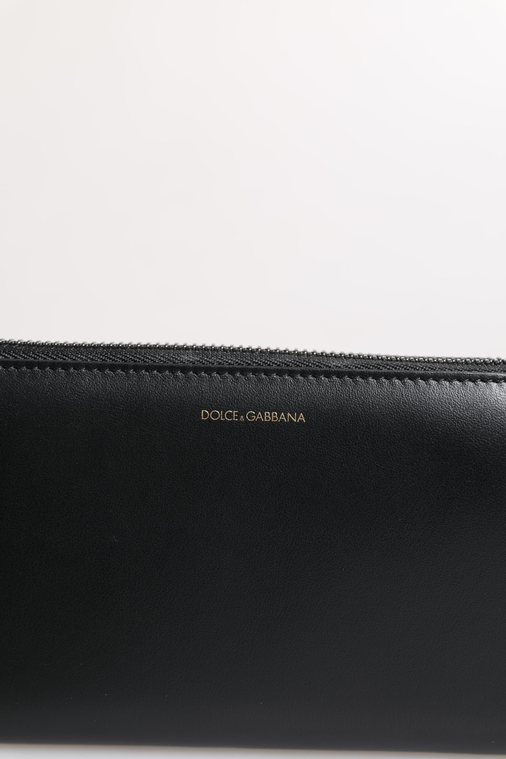 Dolce & Gabbana Black Blue Exotic Leather Embossed Continental Wallet - Image 3