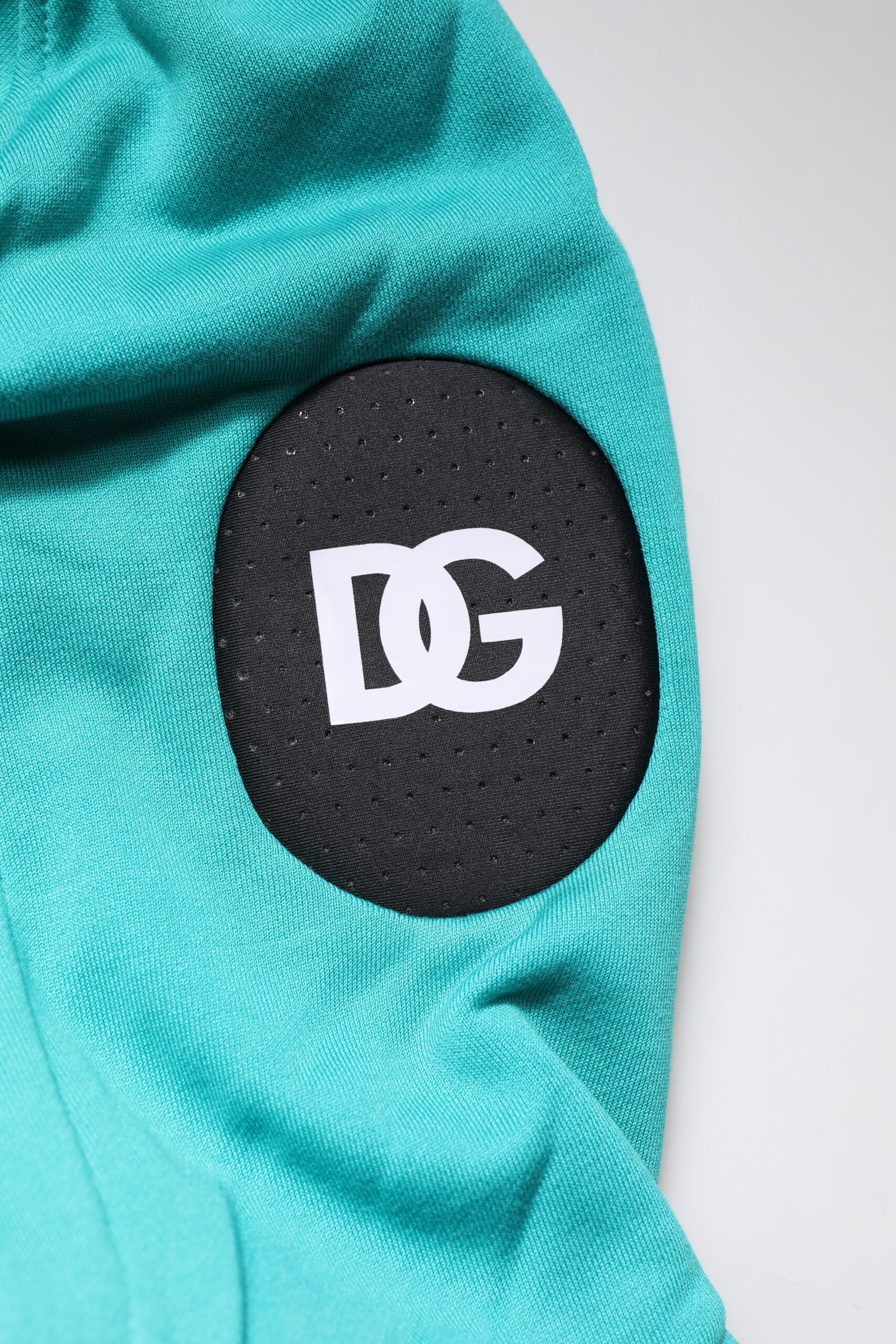 Dolce & Gabbana Green Cotton Hooded Men Sportswear Vest Sweater - Image 6