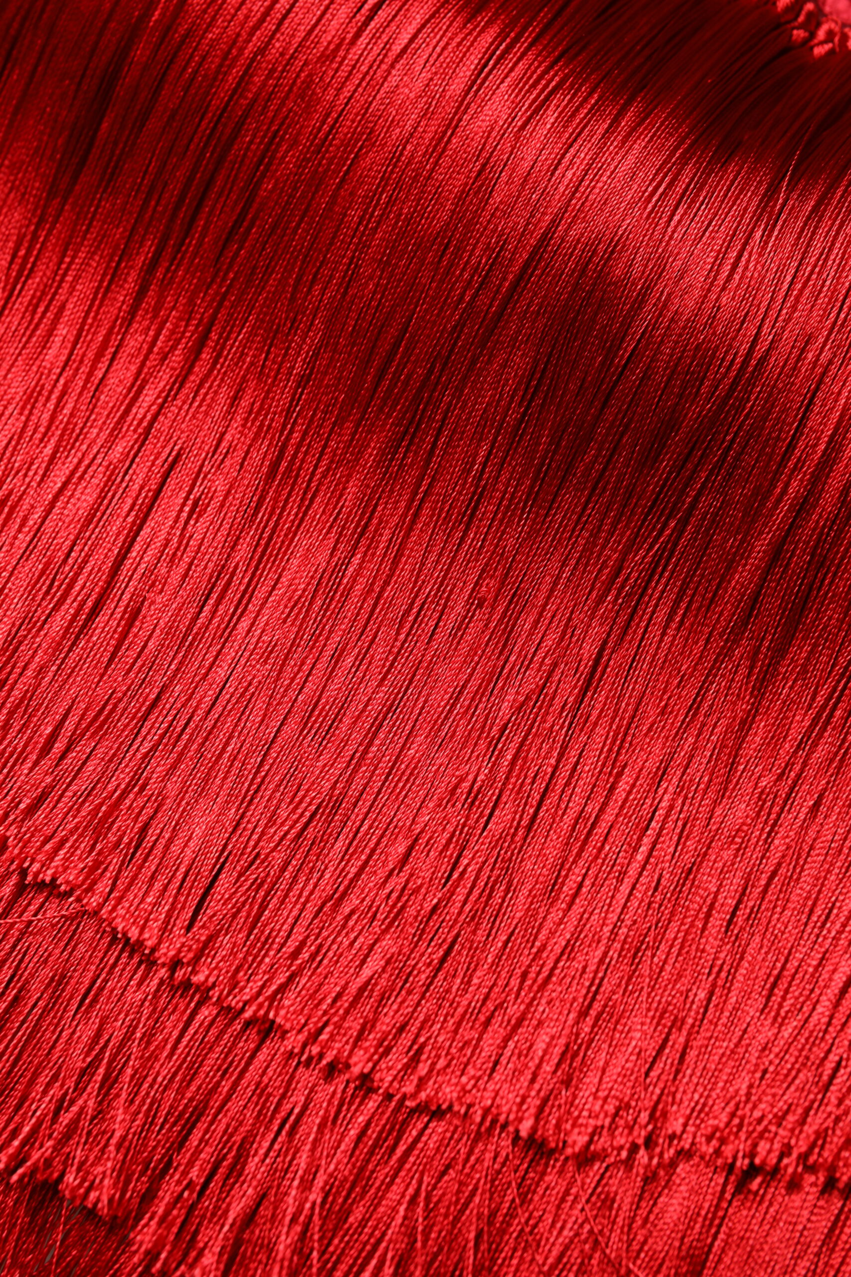 Dolce & Gabbana Red Silk Strapless Fringe Crop Tube Top - Image 8