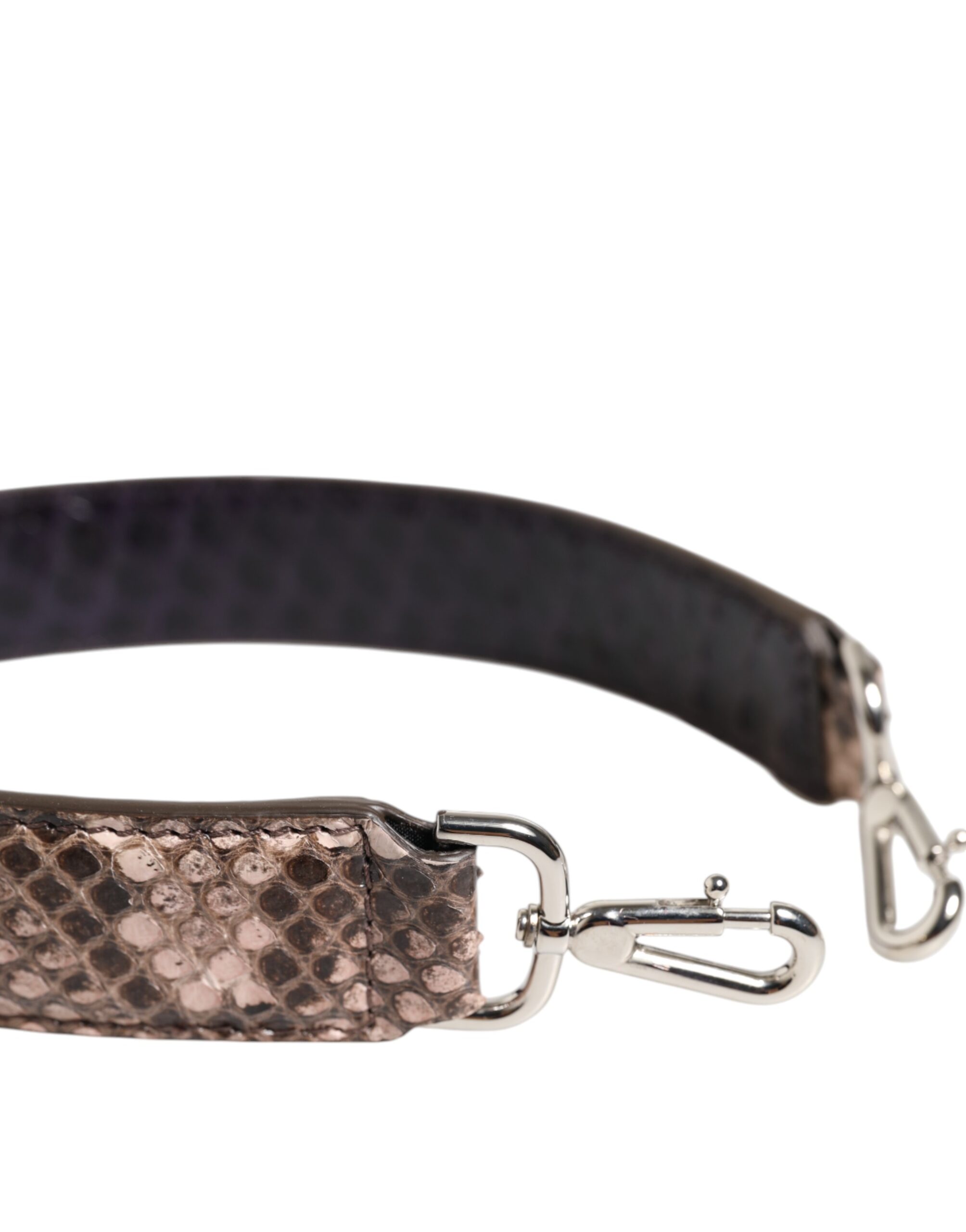 Dolce & Gabbana Brown Exotic Leather Handbag Accessory Shoulder Strap - Image 4