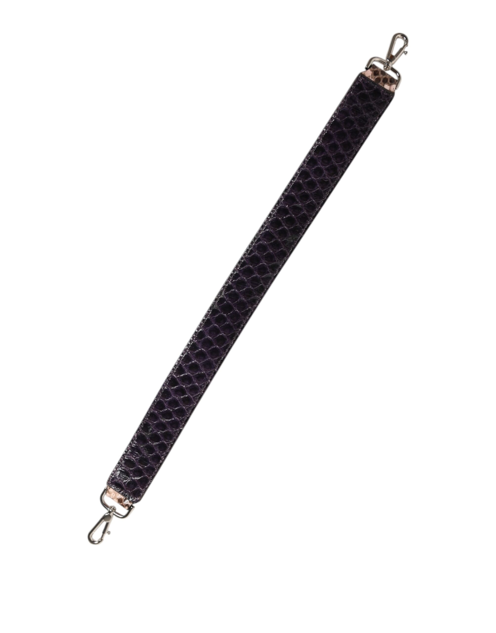 Dolce & Gabbana Brown Exotic Leather Handbag Accessory Shoulder Strap - Image 6