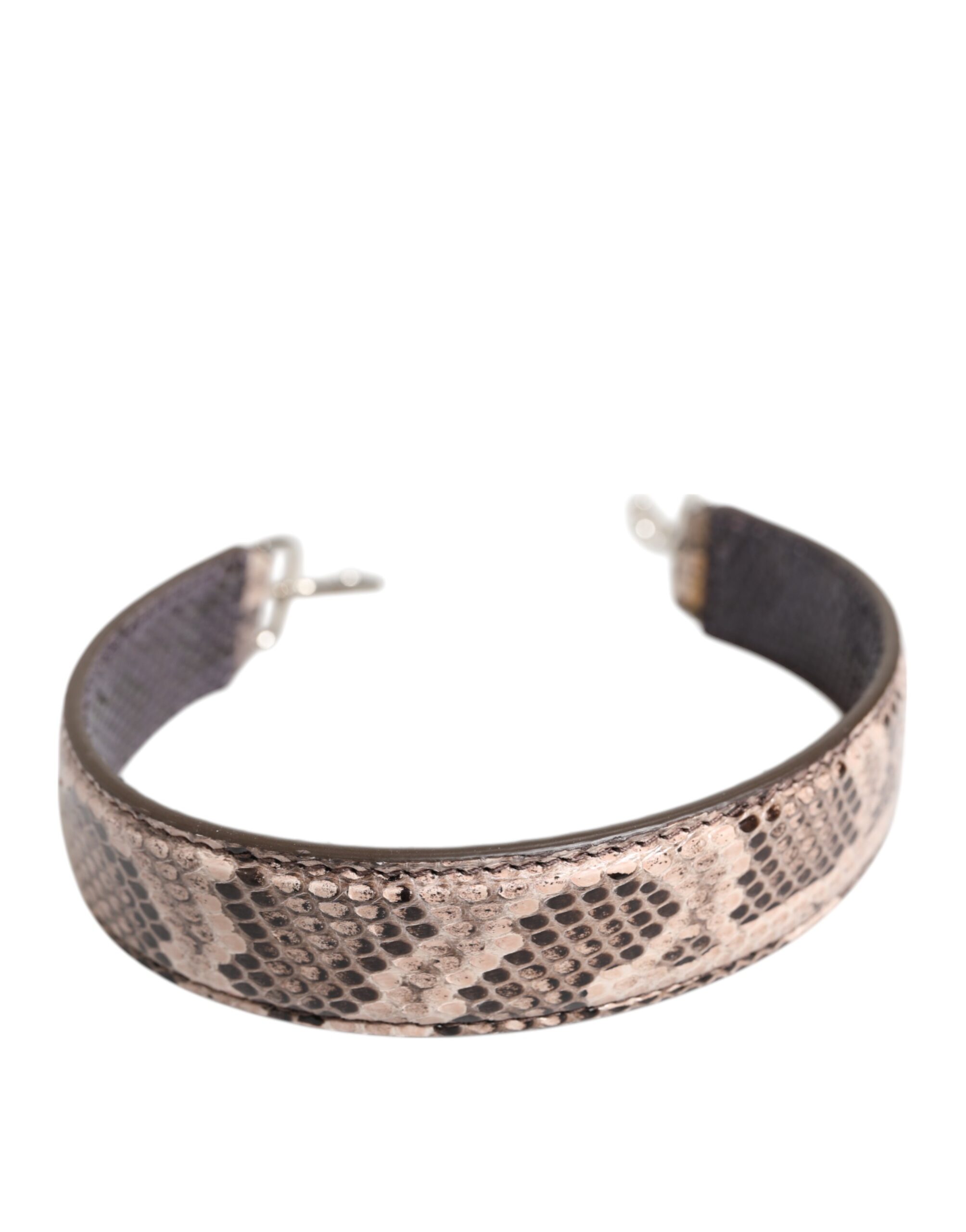 Dolce & Gabbana Beige Exotic Leather Handbag Accessory Shoulder Strap - Image 3