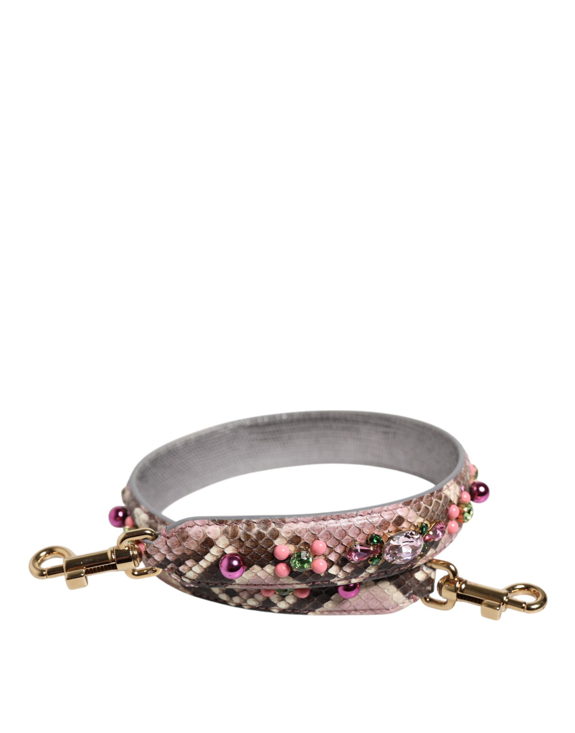 Dolce & Gabbana Multicolor Embellished Handbag Shoulder Strap - Image 2