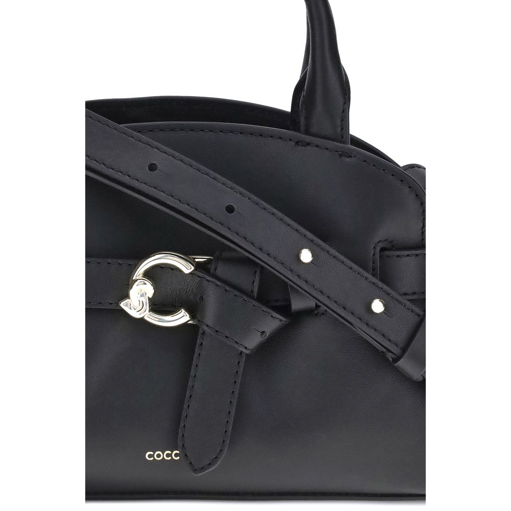 Coccinelle Black Calf Leather Bos Taurus Handbag - Image 4
