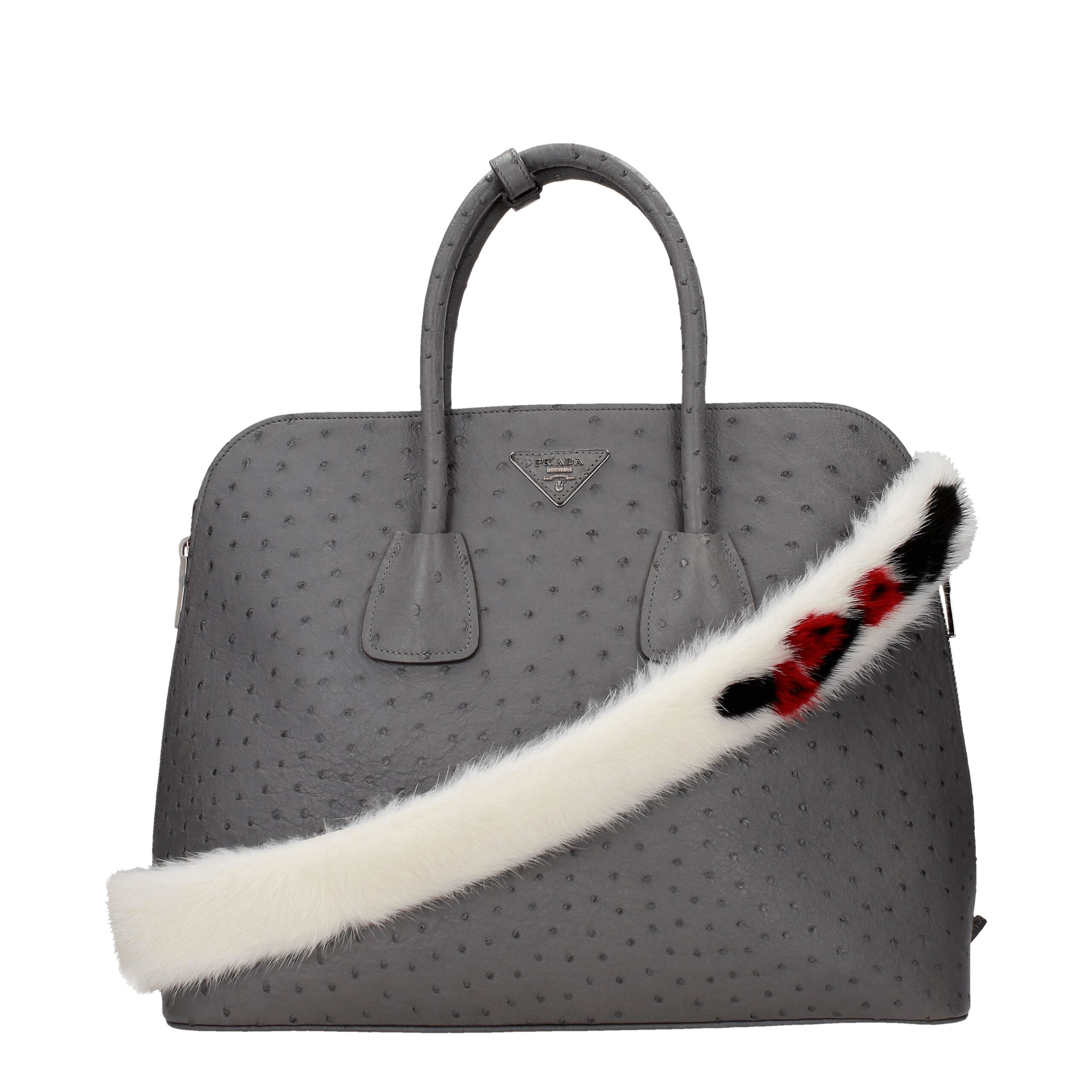 Prada White Leather Shoulder Bag - Image 2