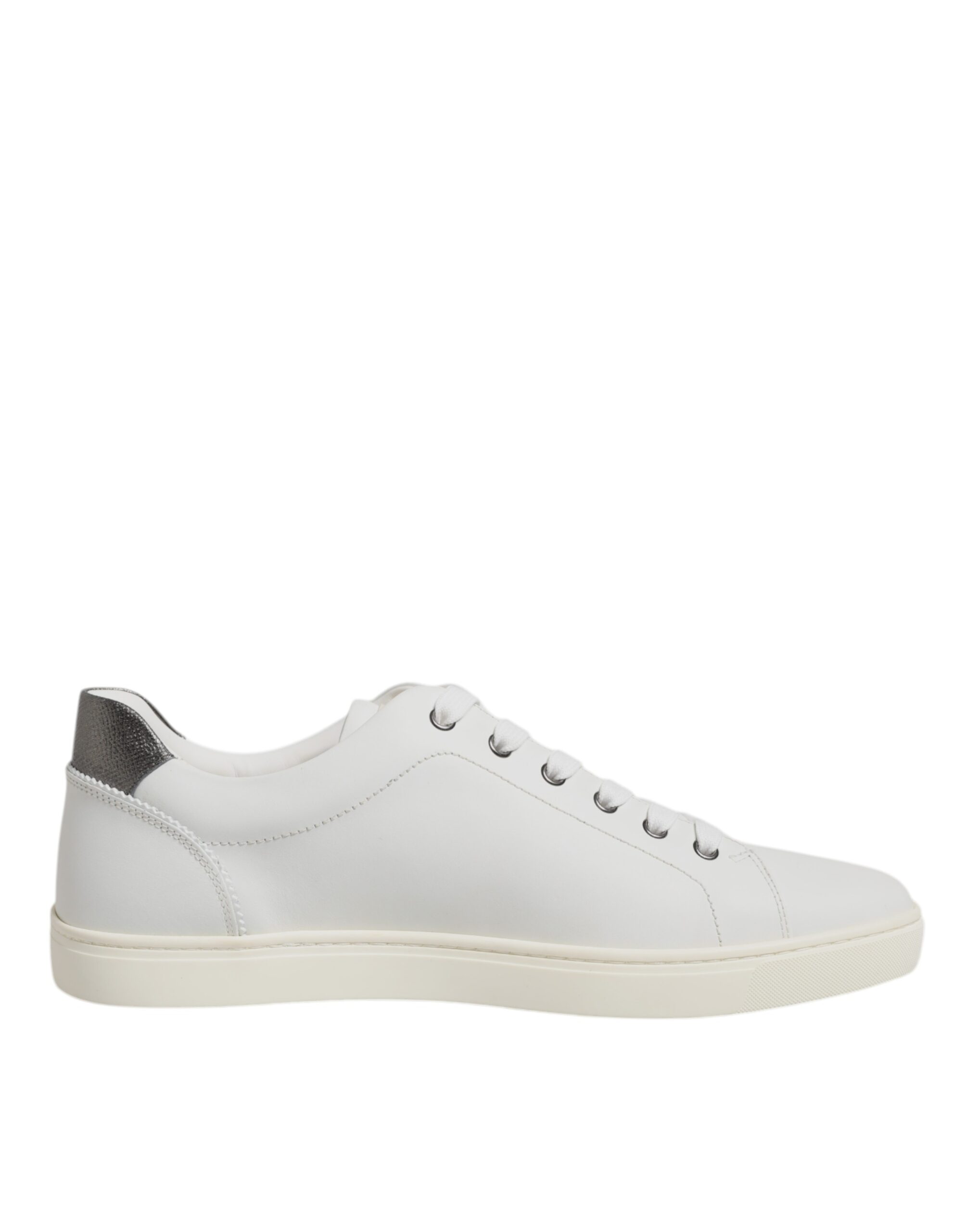 Dolce & Gabbana White Sacred Heart Men Low Top Sneakers Shoes - Image 7