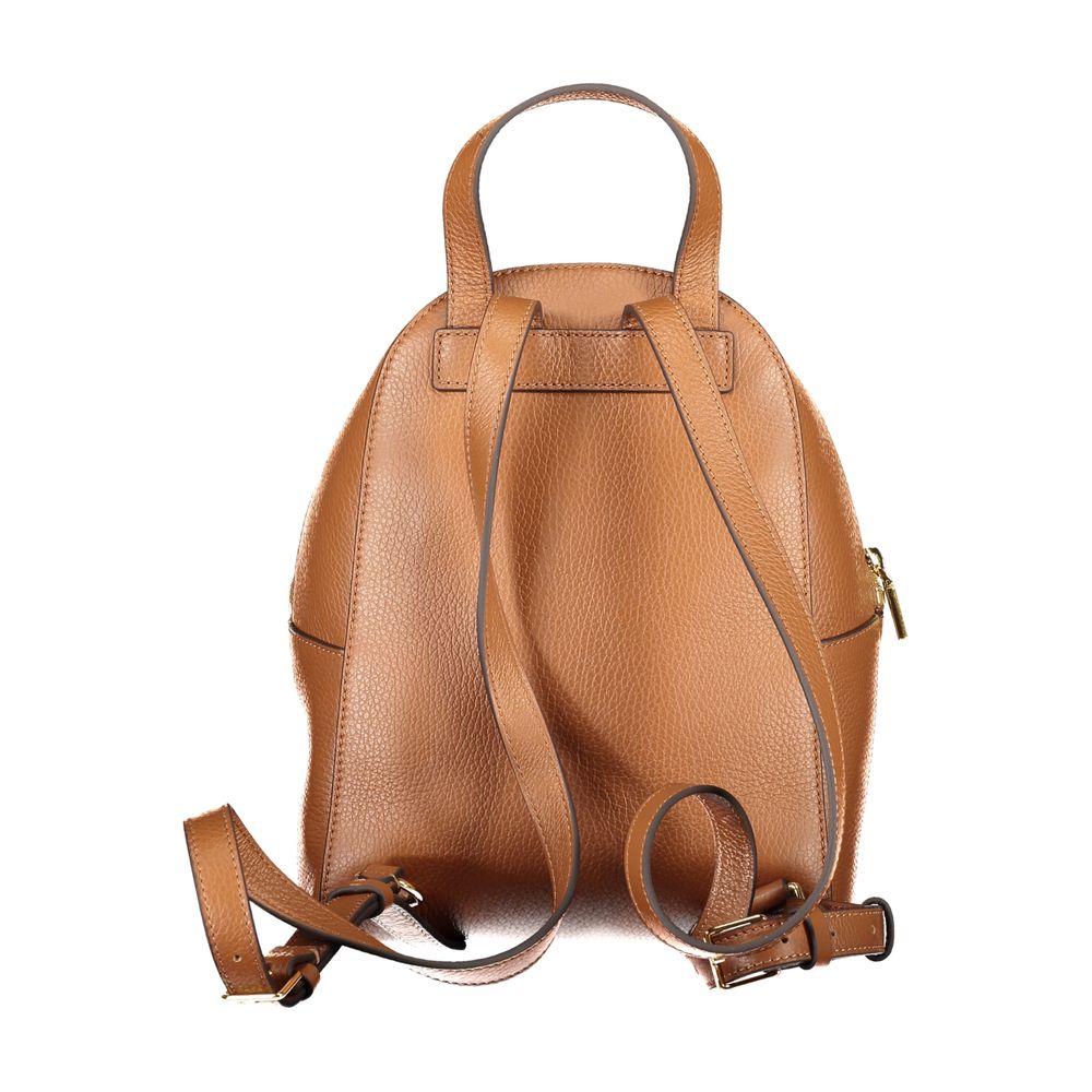 Coccinelle Marrone Leather Women Backpack - Image 2