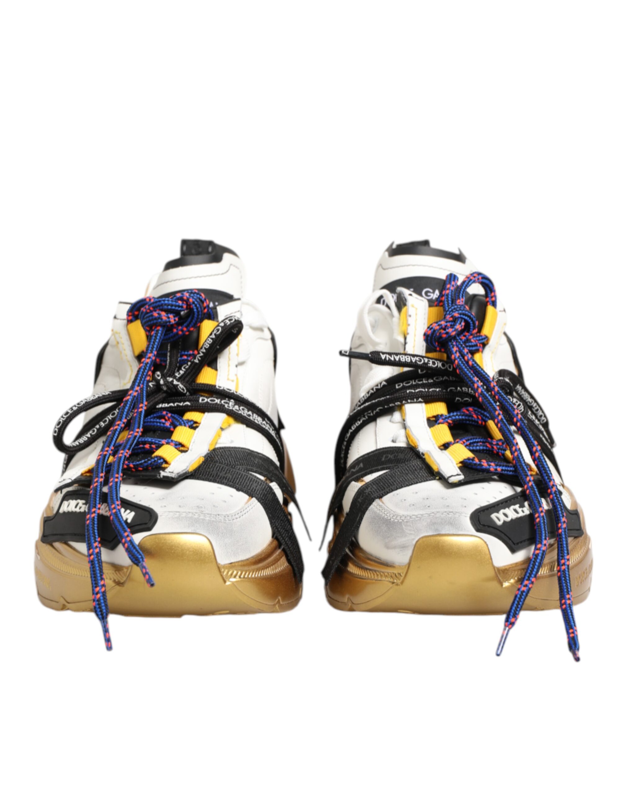 Dolce & Gabbana Multicolor Daymaster Low Top Sneakers Shoes - Image 3