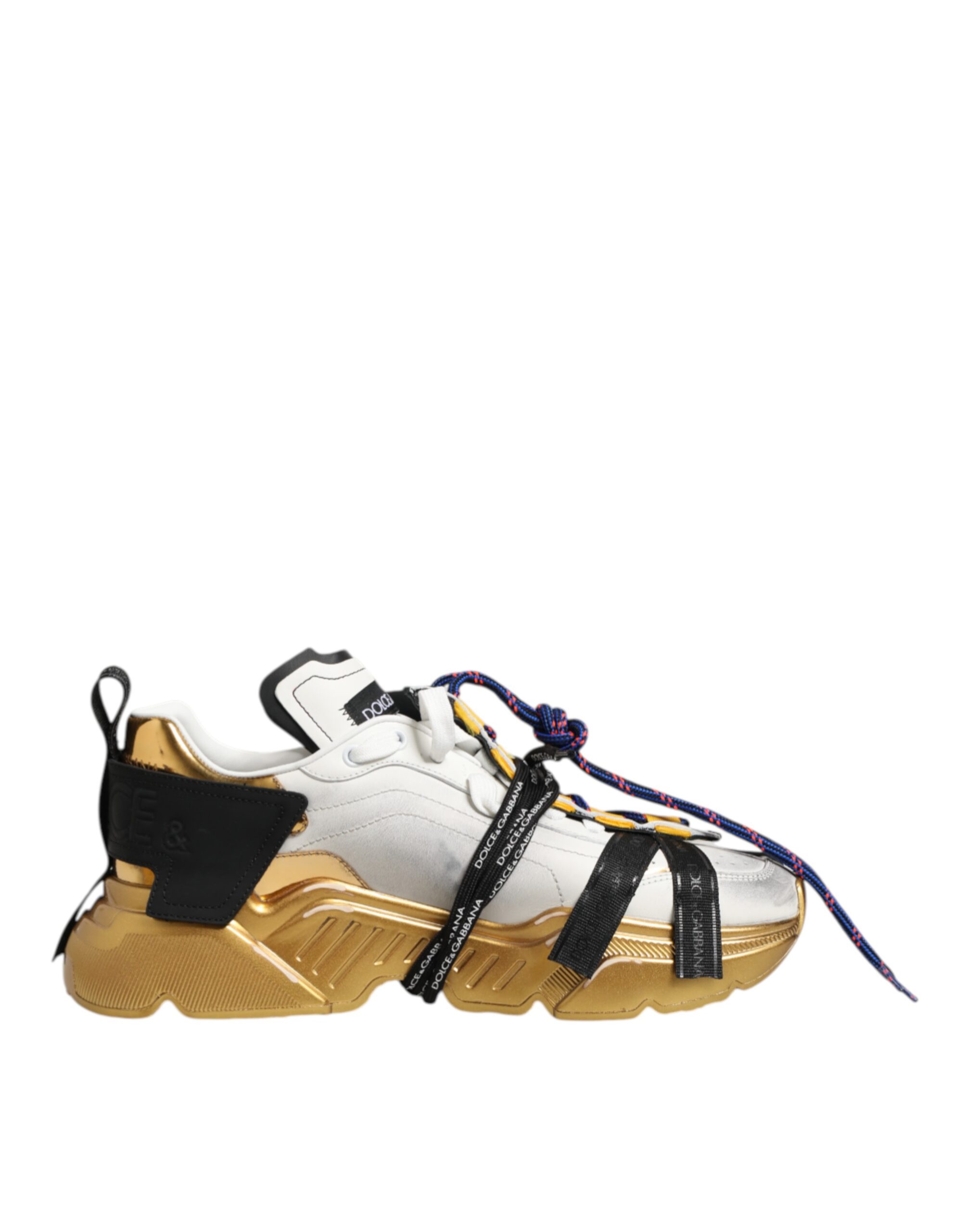 Dolce & Gabbana Multicolor Daymaster Low Top Sneakers Shoes - Image 2