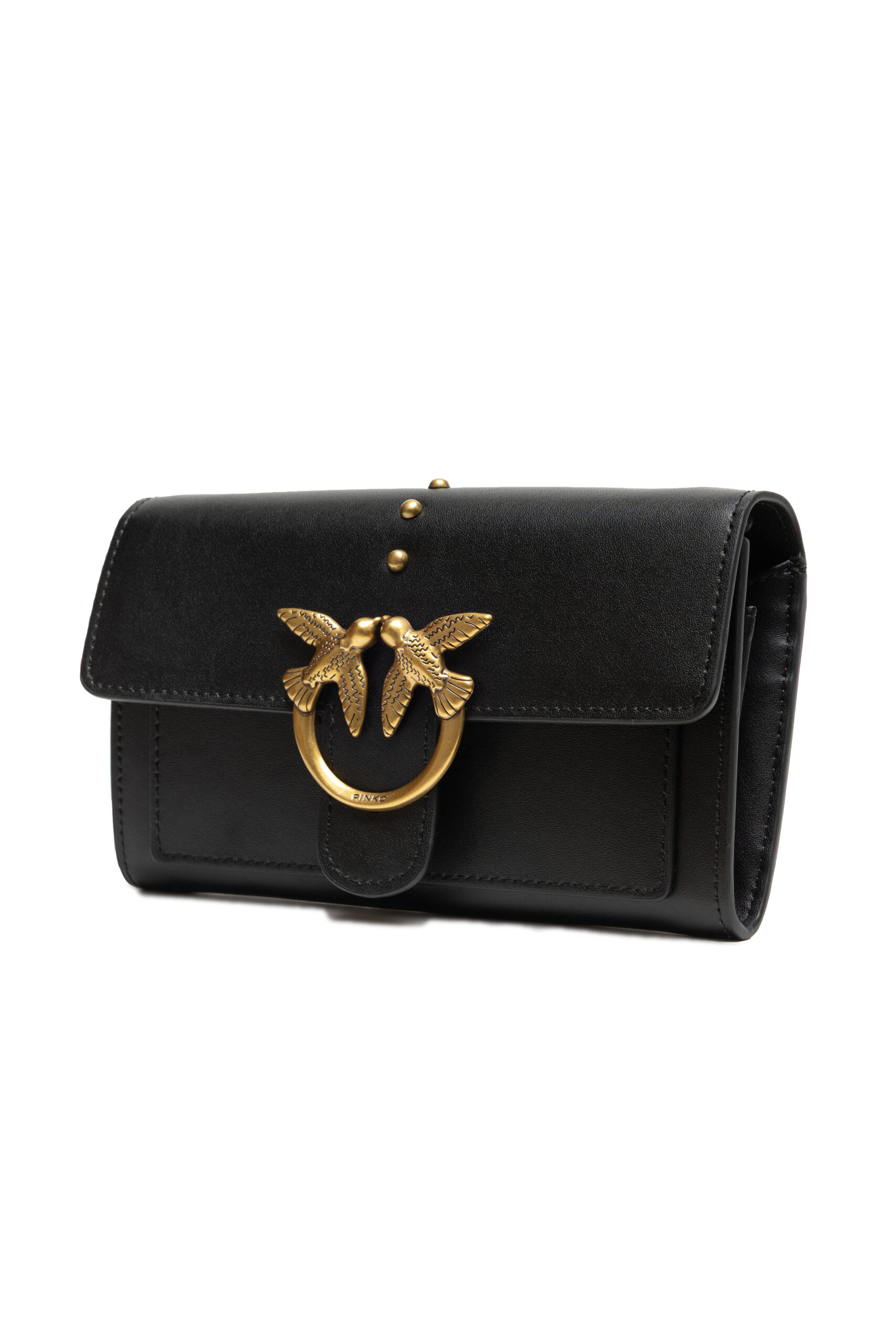 PINKO Black Mini Love Bag One Simply - Image 2