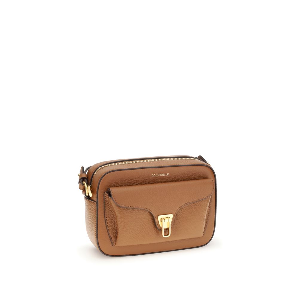 Coccinelle Brown Calf Leather Bos Taurus Shoulder Bag - Image 2