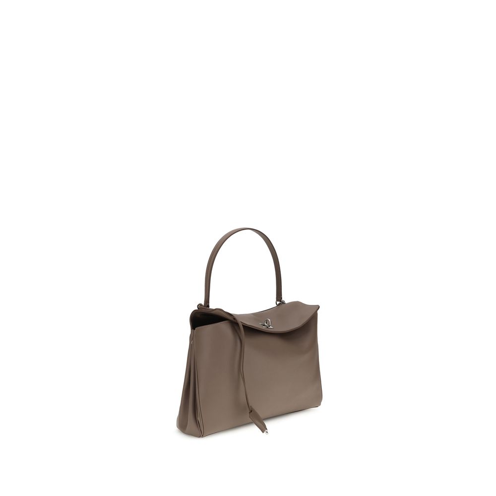 Balenciaga Gray Calf Leather Bos Taurus Shoulder Bag - Image 2