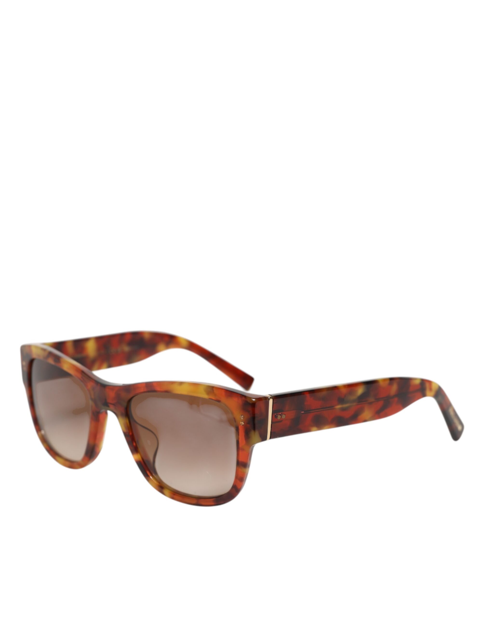 Dolce & Gabbana DG4338F Brown Havana Full Rim Round Lenses Sunglasses - Image 3