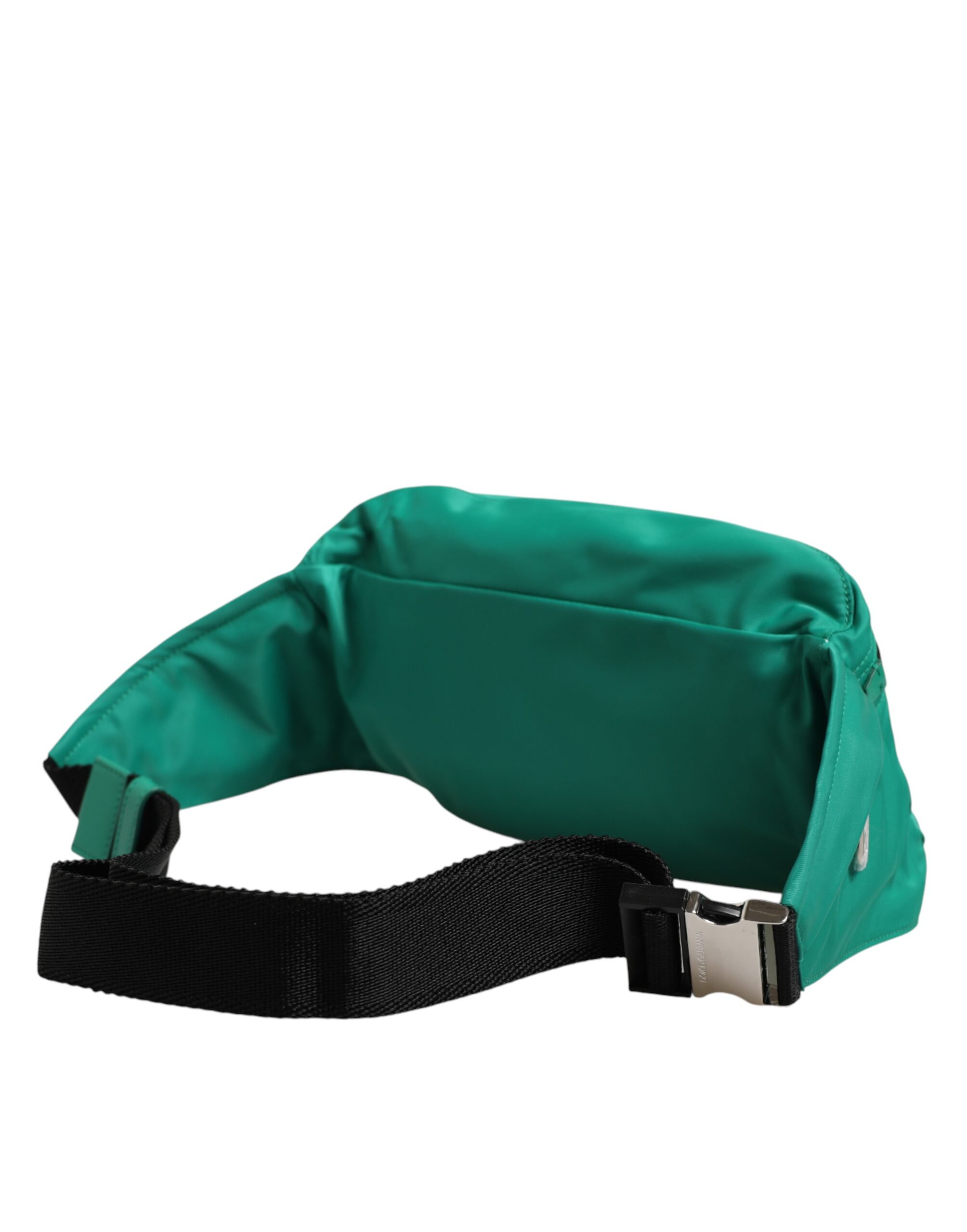 Dolce & Gabbana Green Logo Plaque Nylon Waist Fanny Pack Men's Borse Bag - Image 5