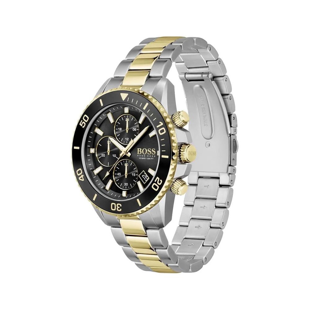 Hugo Boss Gray Stainless Steel Sport Watch - Image 2