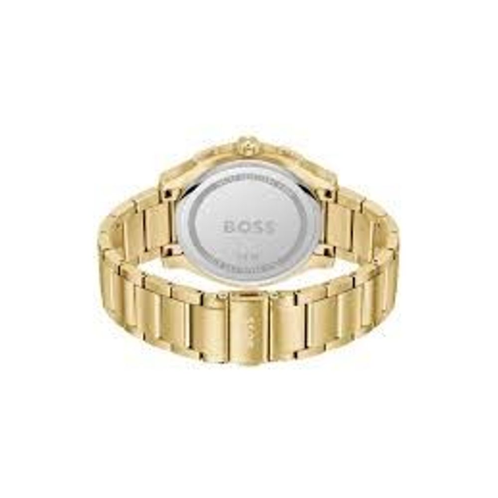 Hugo Boss Gold Stainless Steel Dress Watch - Image 2