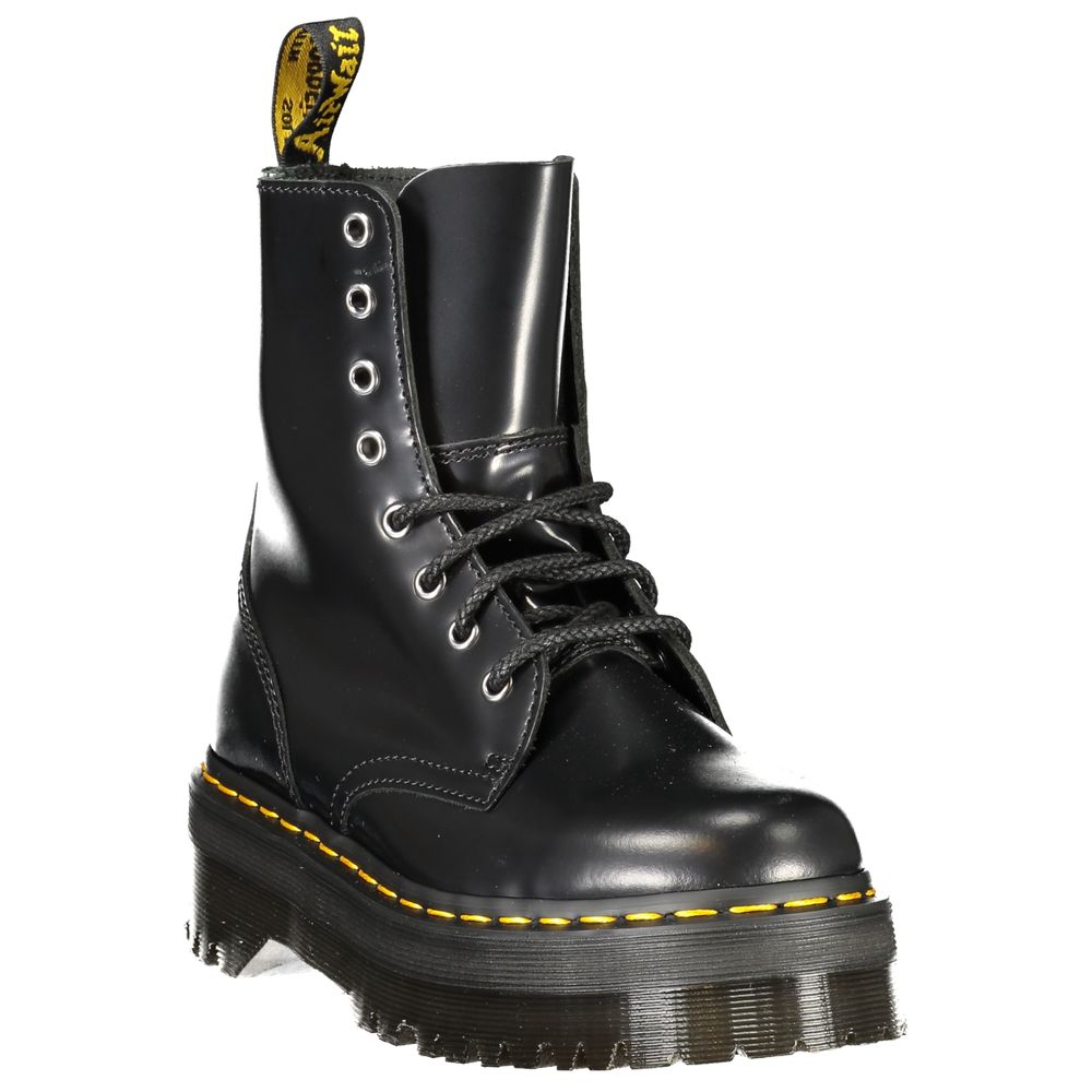 Dr. Martens Black Leather Unisex Ankle Boot - Image 2