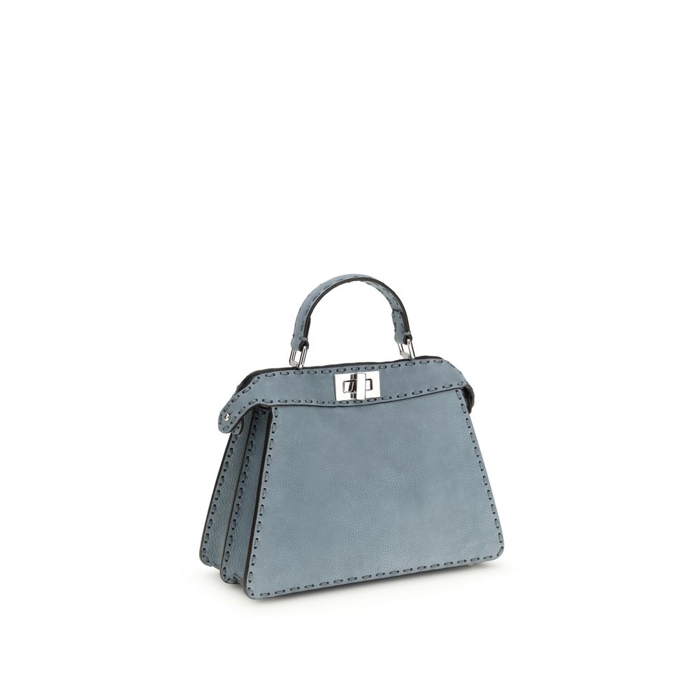 Fendi Blue Calf Leather Bos Taurus Handbag - Image 2