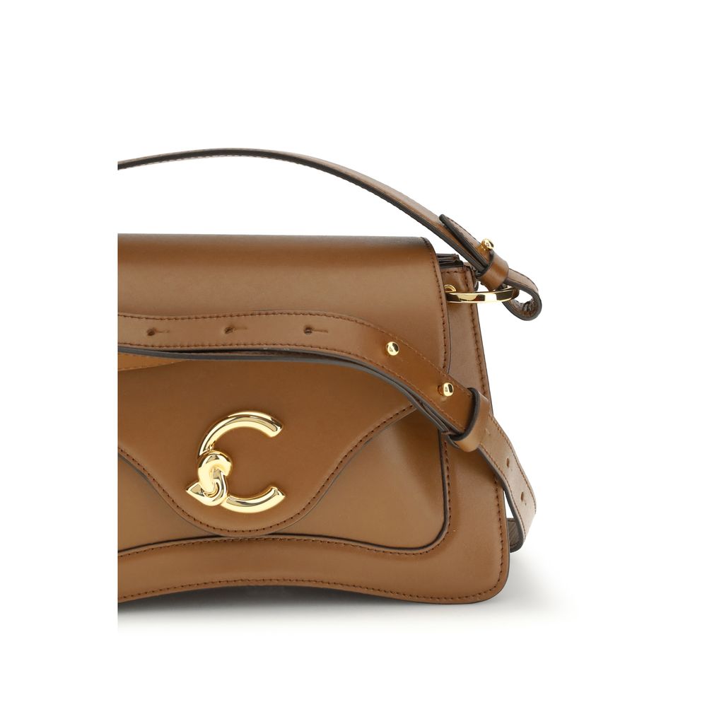 Coccinelle Brown Calf Leather Bos Taurus Handbag - Image 4