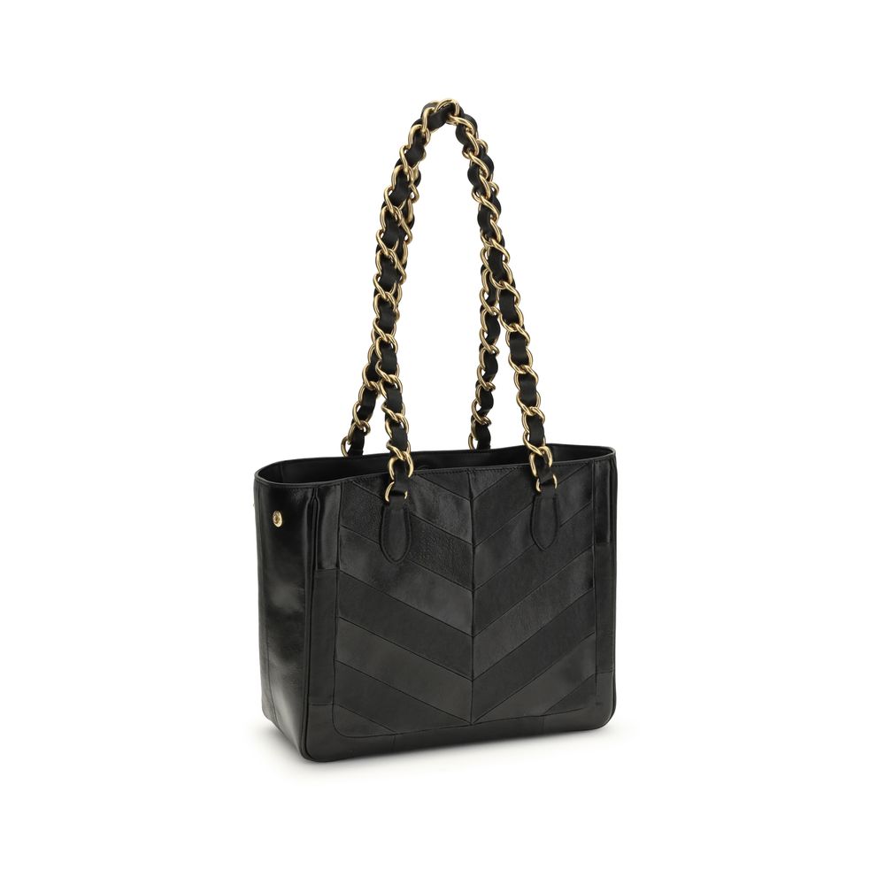 Valentino Garavani Black Lamb Ovis Aries Aries Shoulder Bag - Image 3