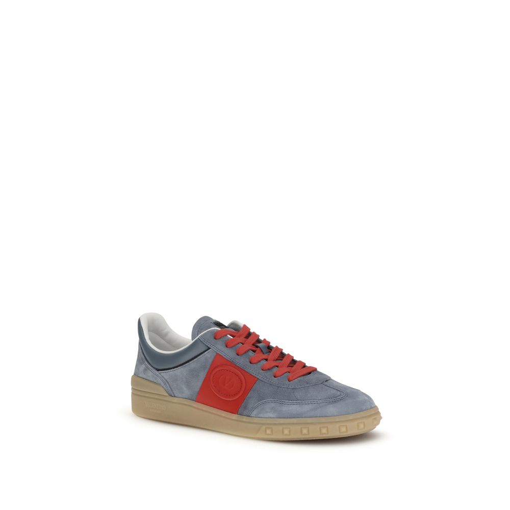 Valentino Garavani Multicolor Calf Leather Bos Taurus Low Top Sneakers - Image 2
