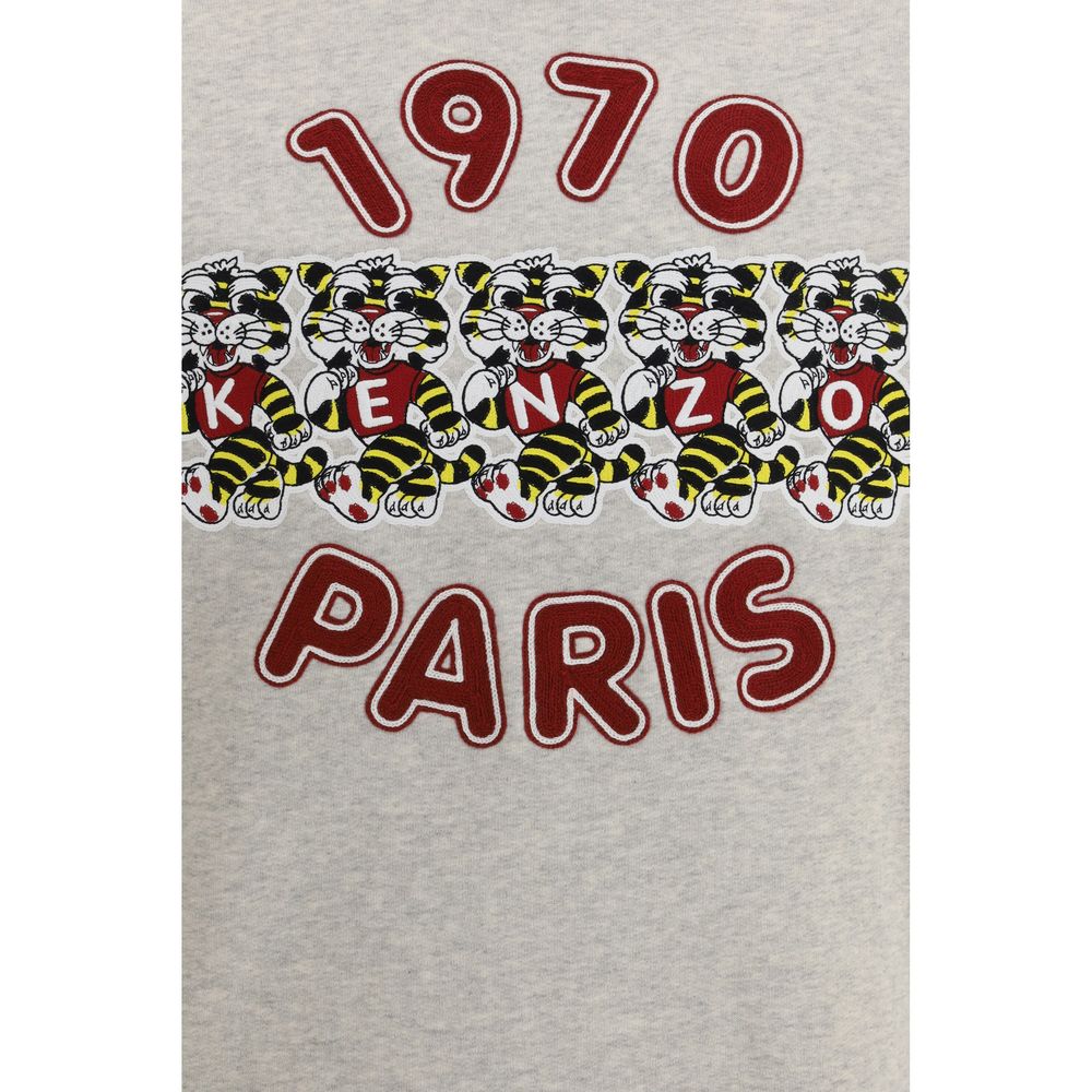 Kenzo Gray Cotton Sweatshirt - Image 3
