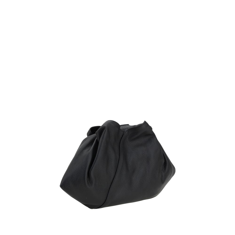 MM6 Black Calf Leather Bos Taurus Handbag - Image 2