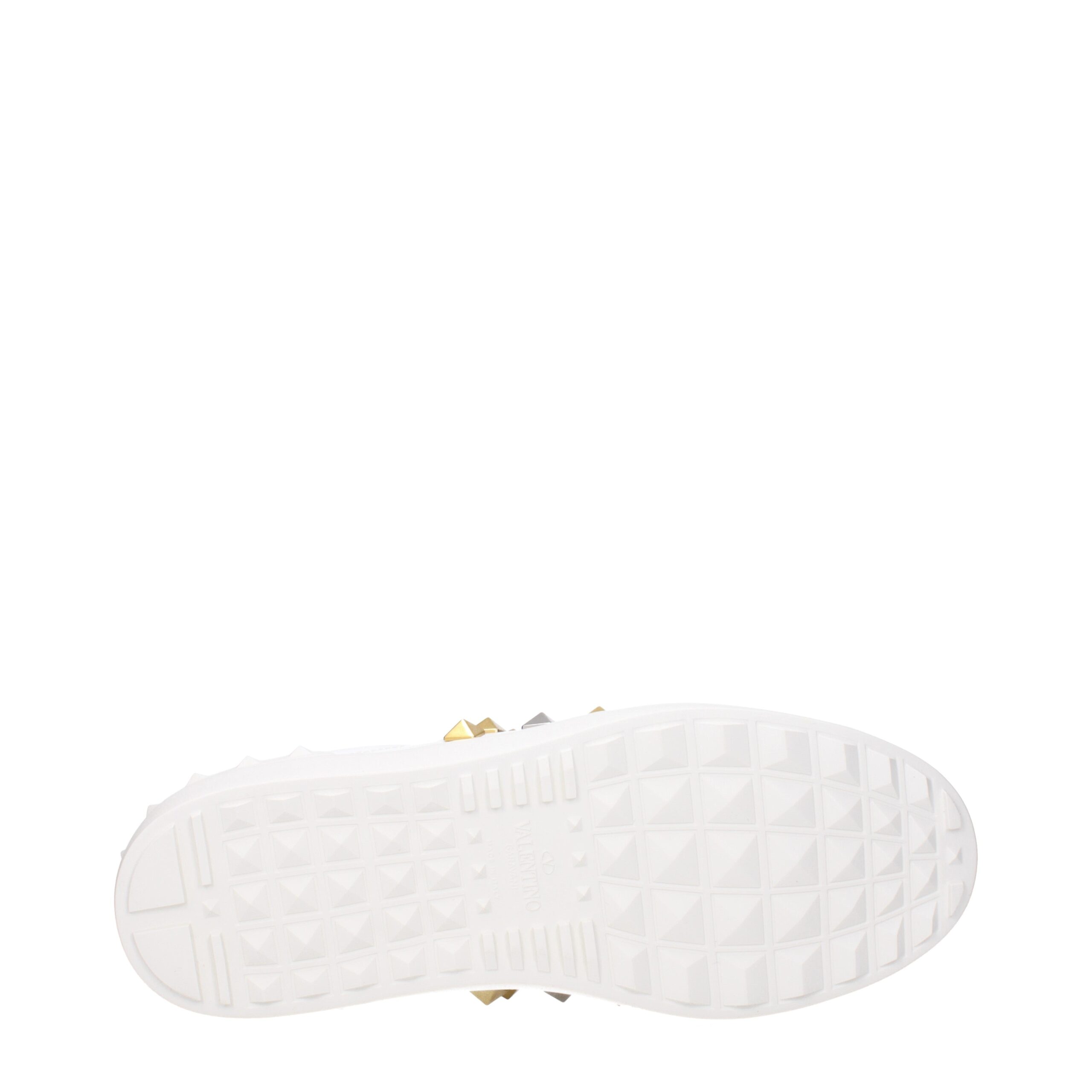 Valentino Garavani White Leather Low Top Sneakers - Image 5