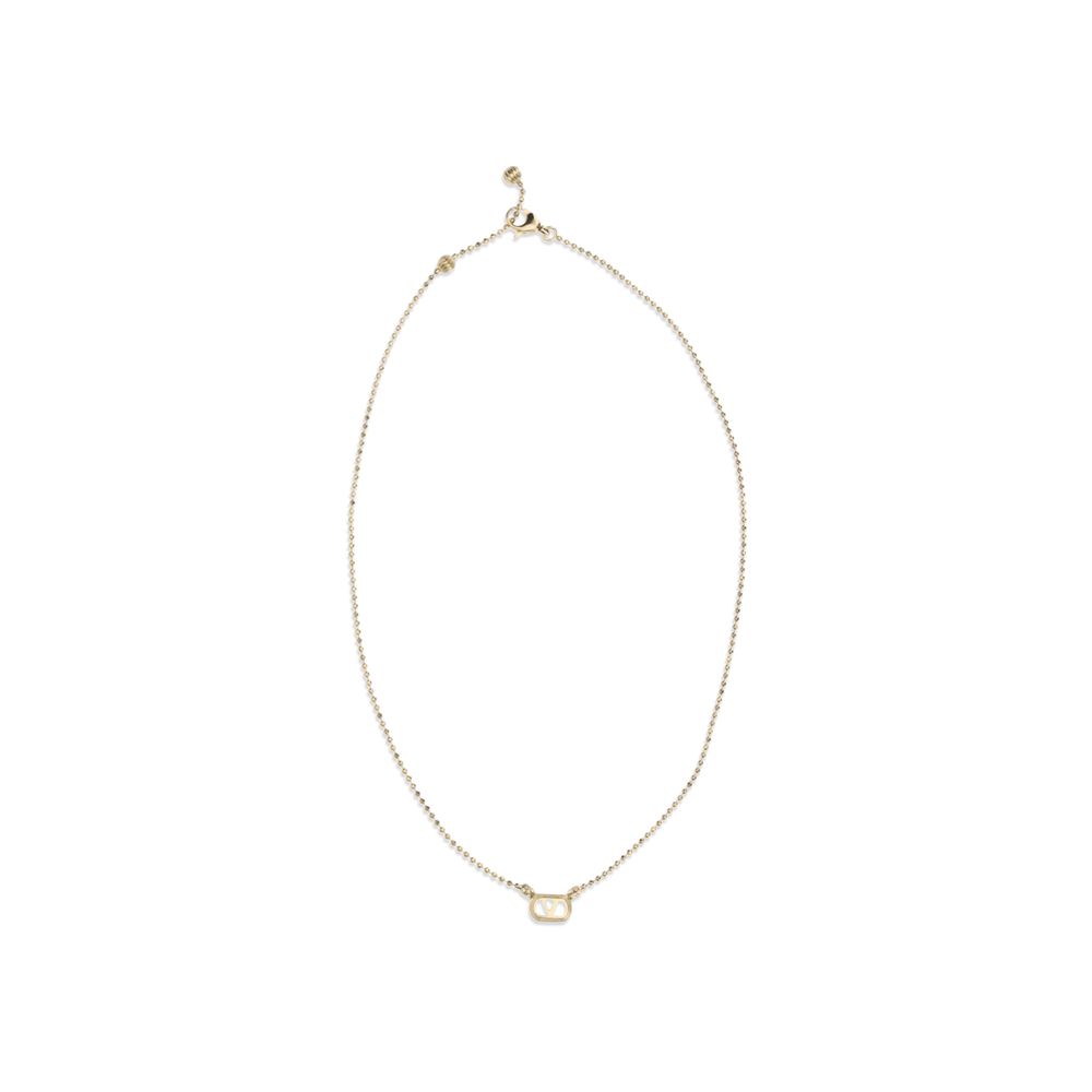 Valentino Garavani Gold Brass Necklace - Image 2