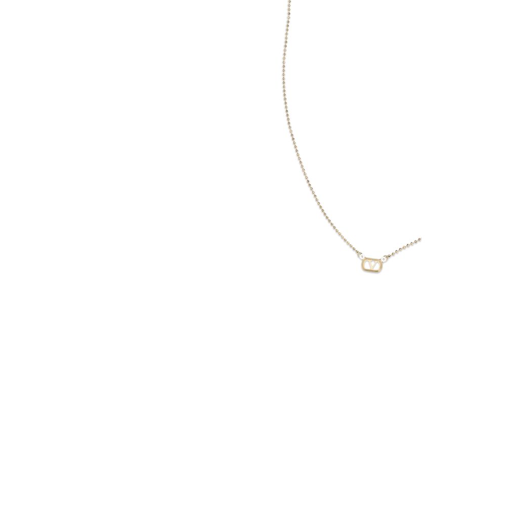 Valentino Garavani Gold Brass Necklace - Image 3