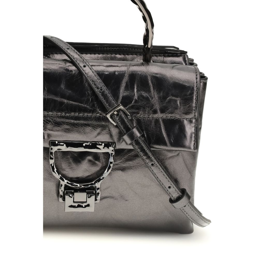 Coccinelle Black Calf Leather Bos Taurus Handbag - Image 4