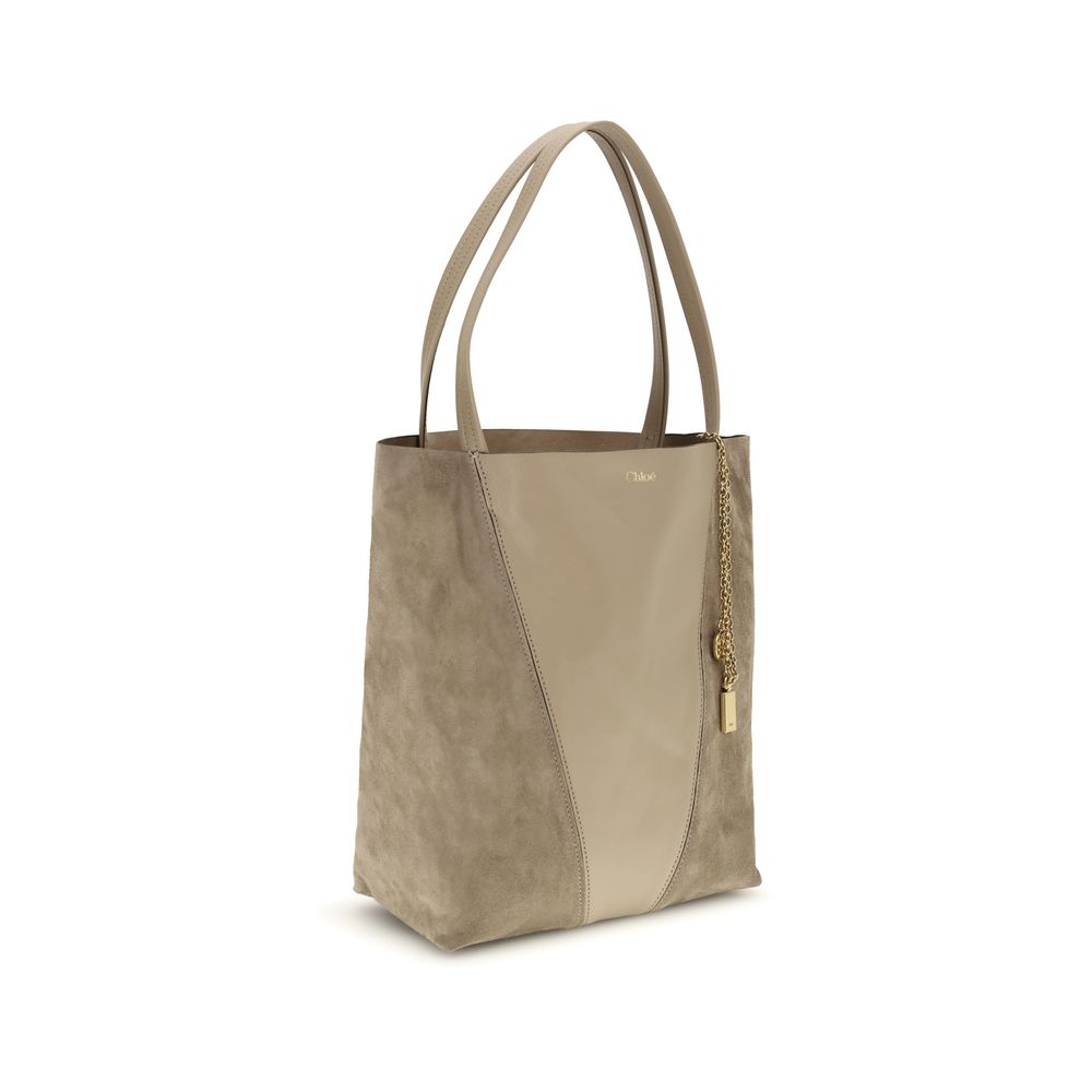 Chloé Beige Calf Leather Bos Taurus Shoulder Bag - Image 2