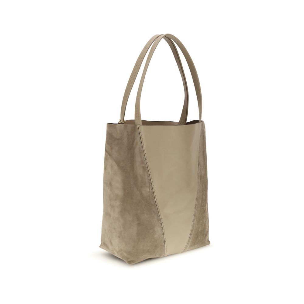 Chloé Beige Calf Leather Bos Taurus Shoulder Bag - Image 3